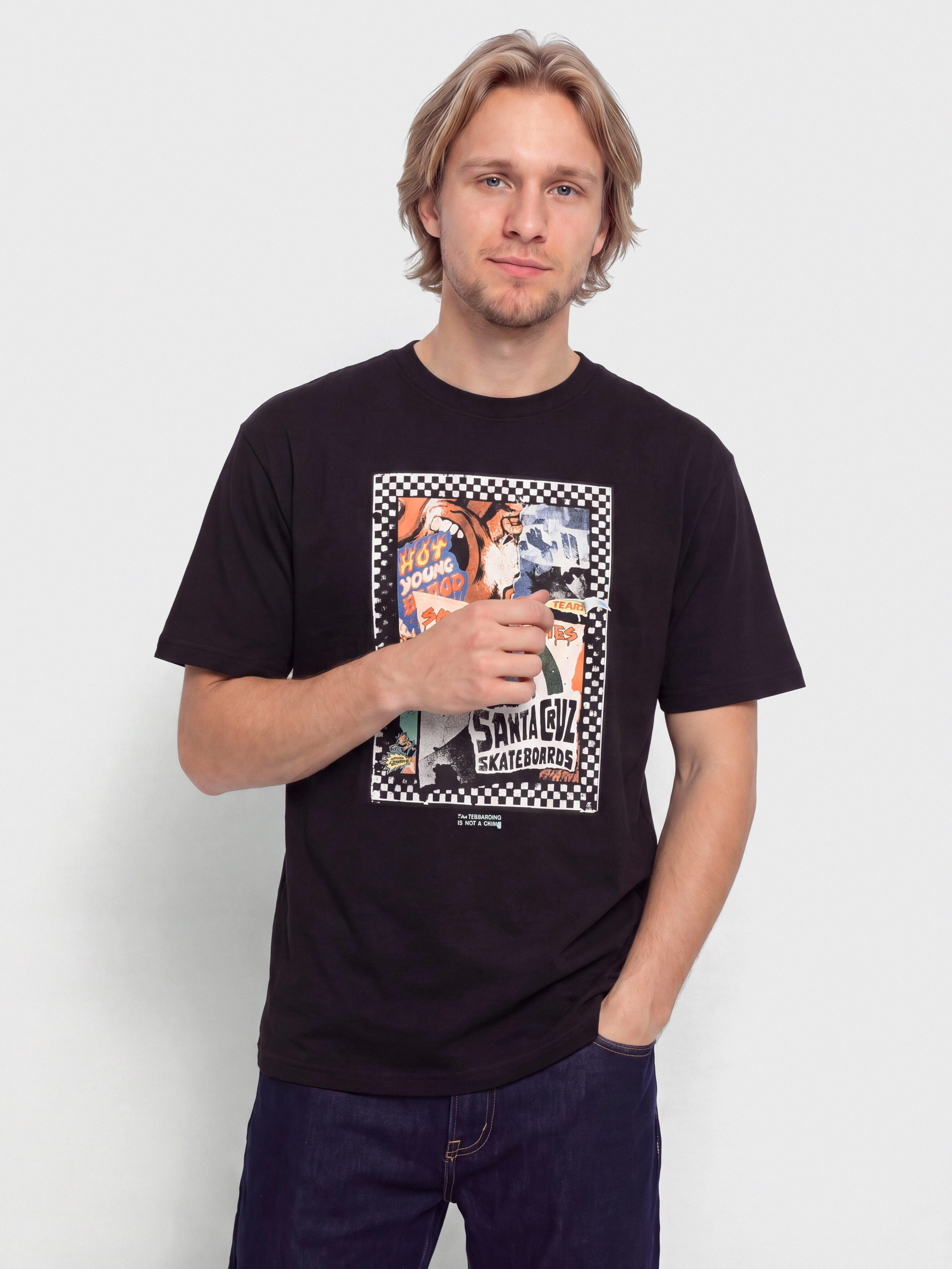 Triu010dko Santa Cruz Ad Collage Front (black)