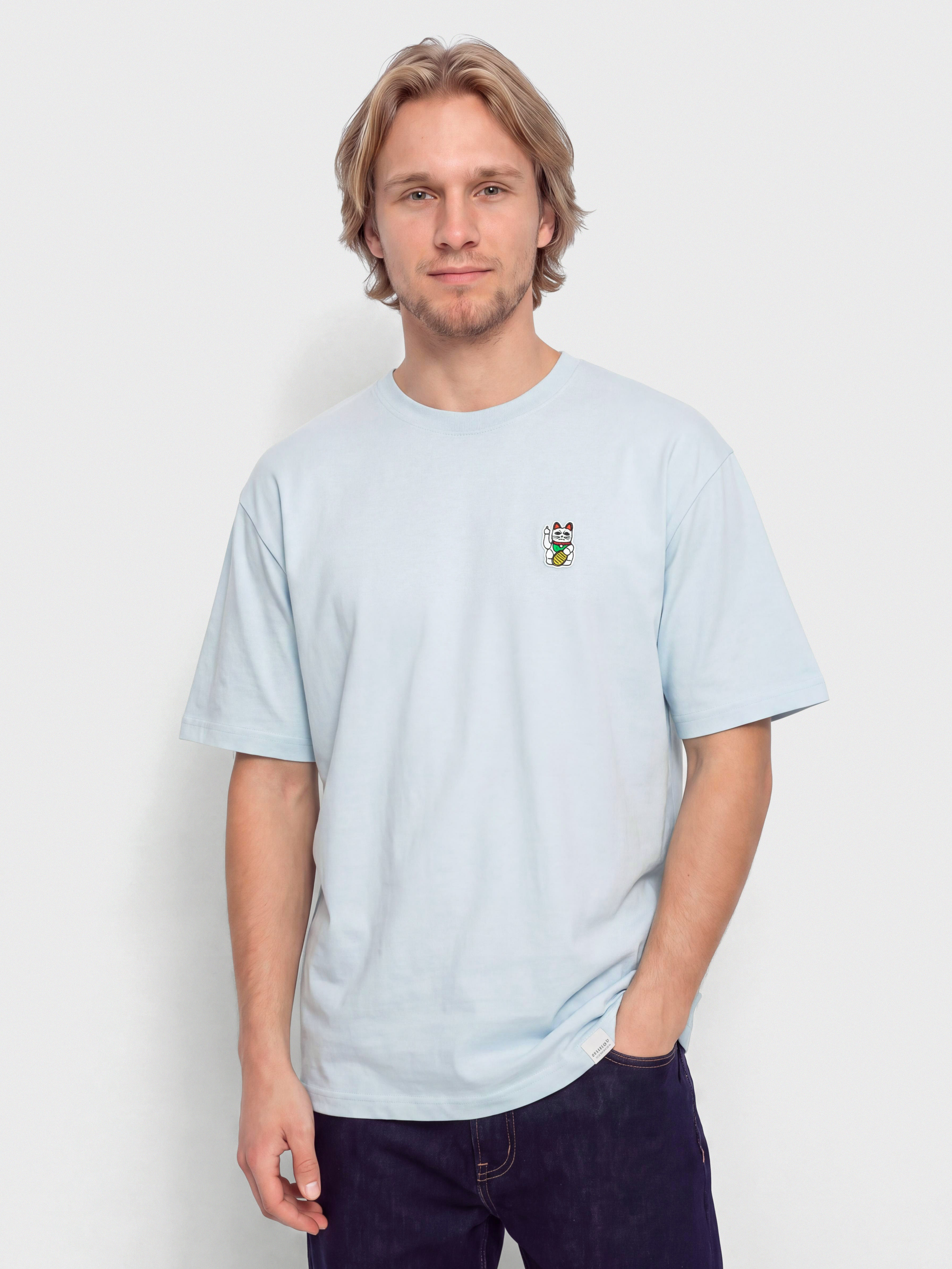 Tričko Iriedaily Bye Bye (ice blue)
