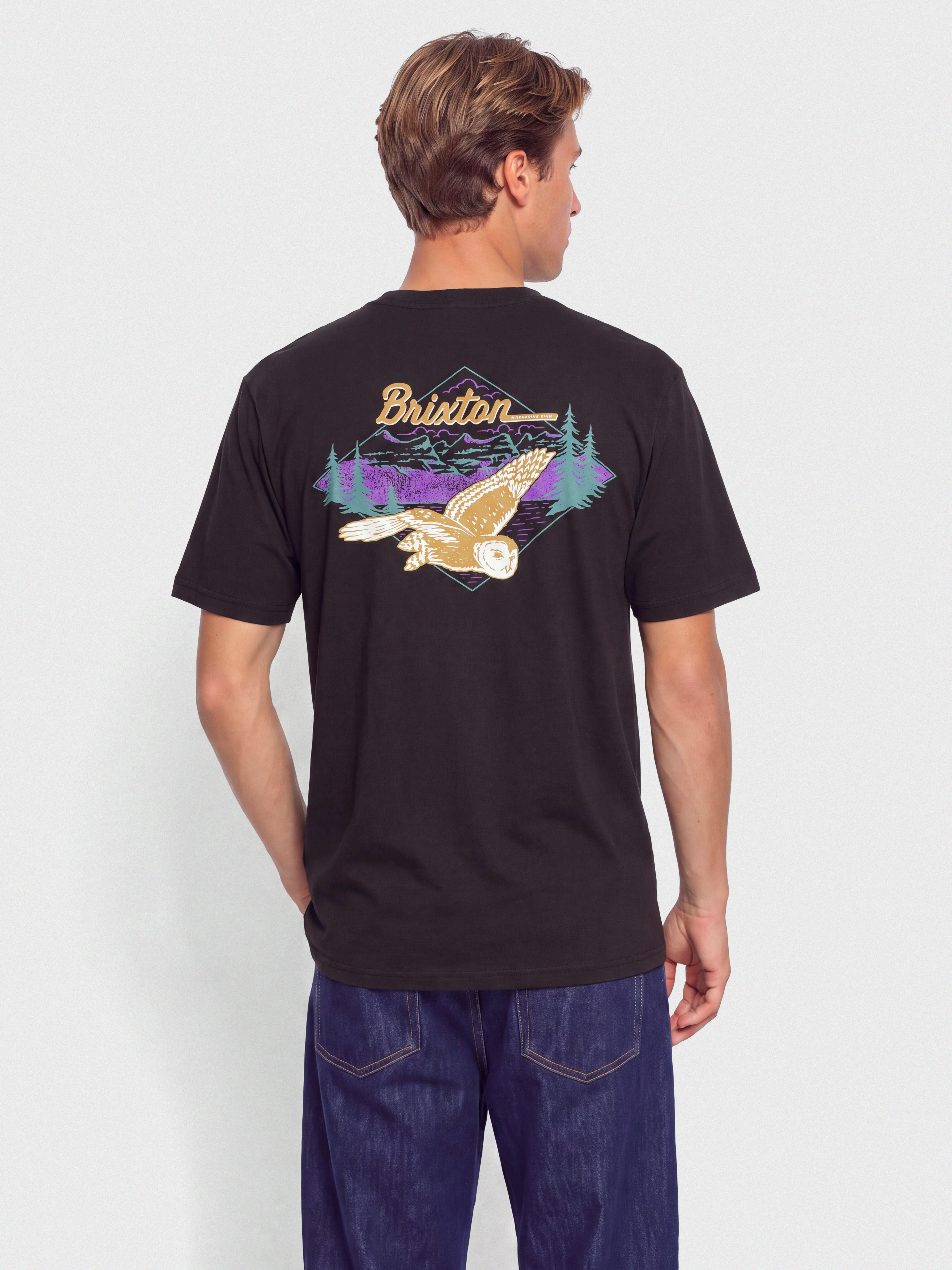 Tričko Brixton Driftway Tlrt (black)