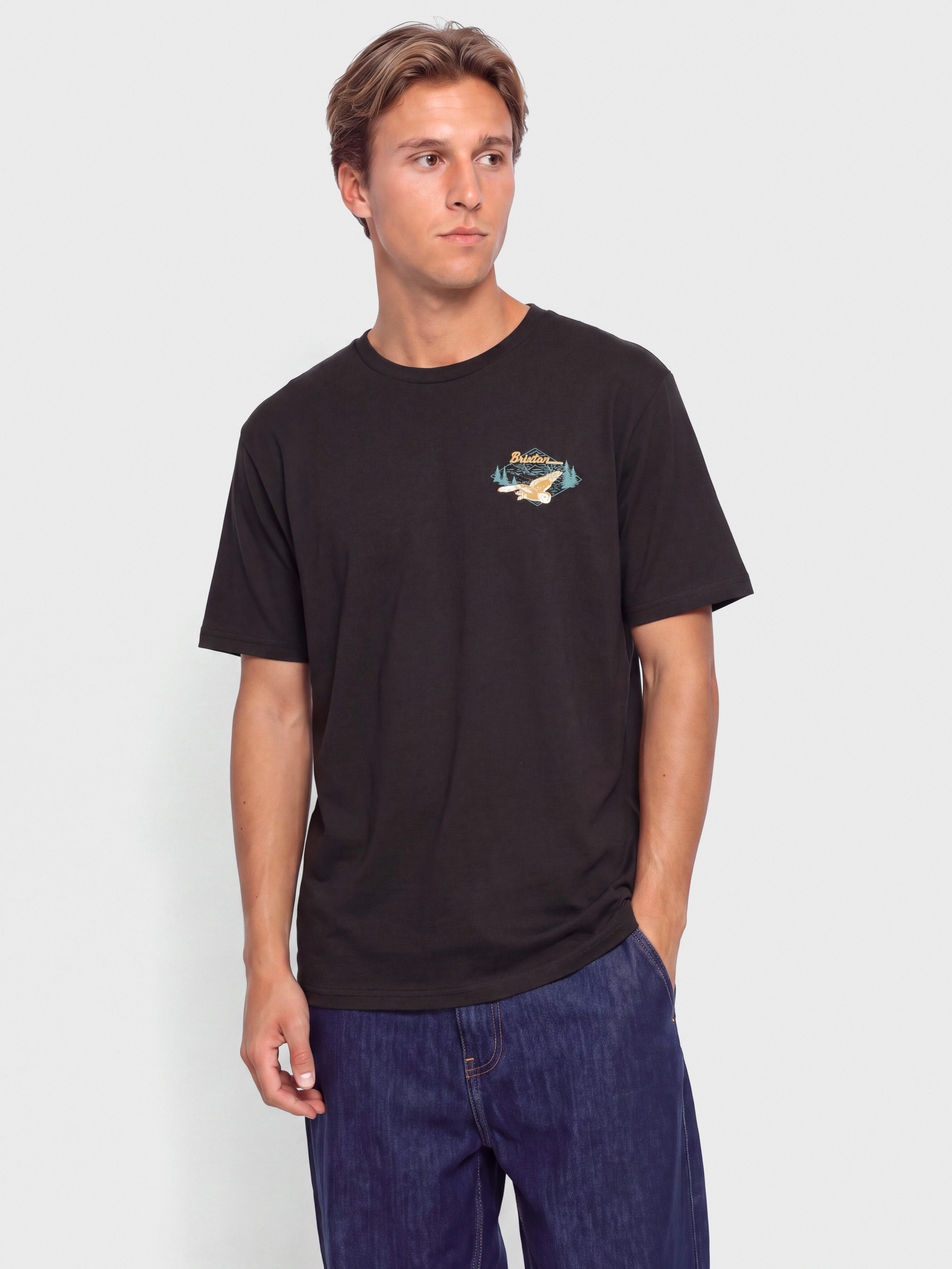 Tričko Brixton Driftway Tlrt (black)