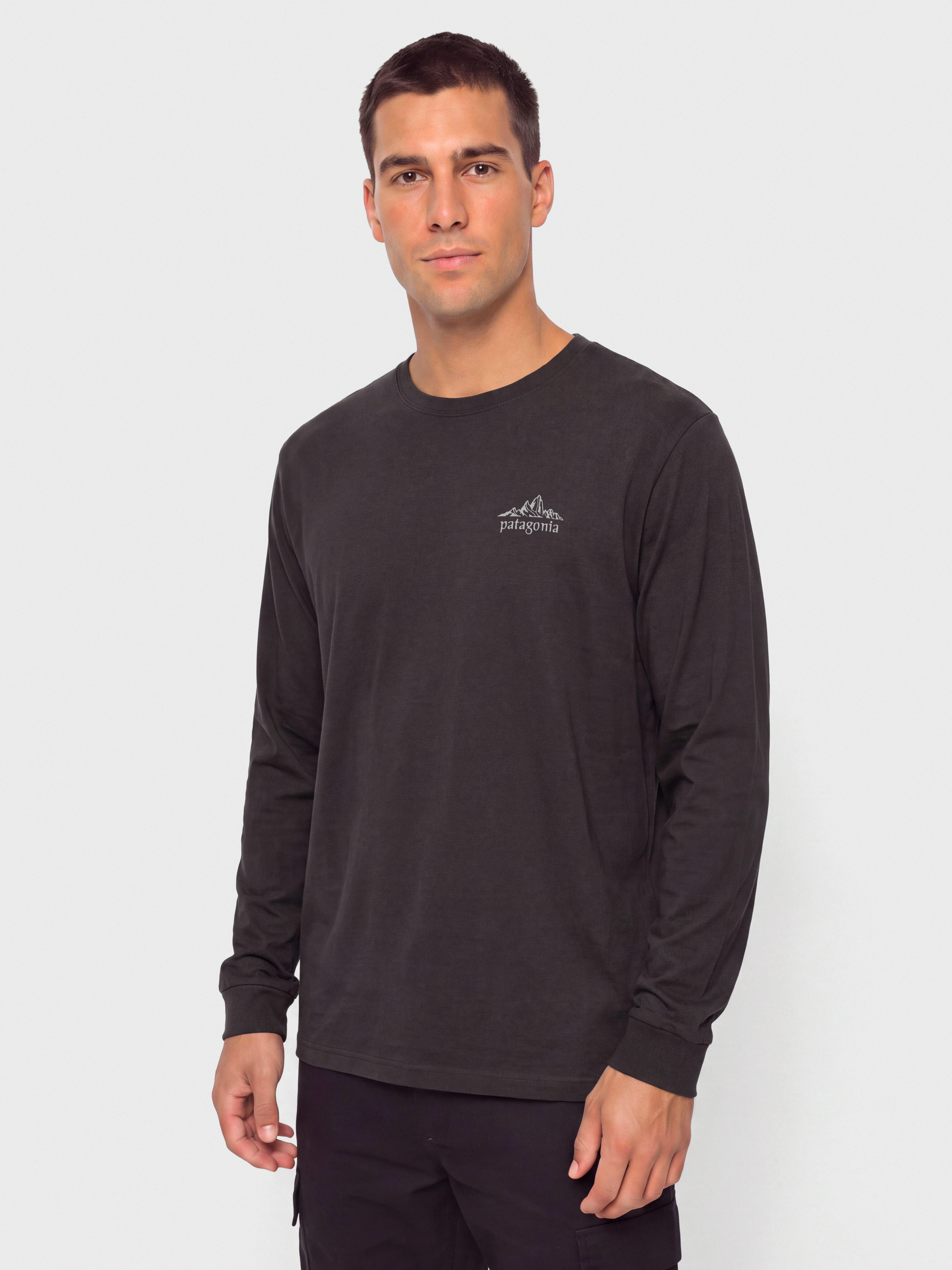 Triko Patagonia Cloud Crag (ink black)