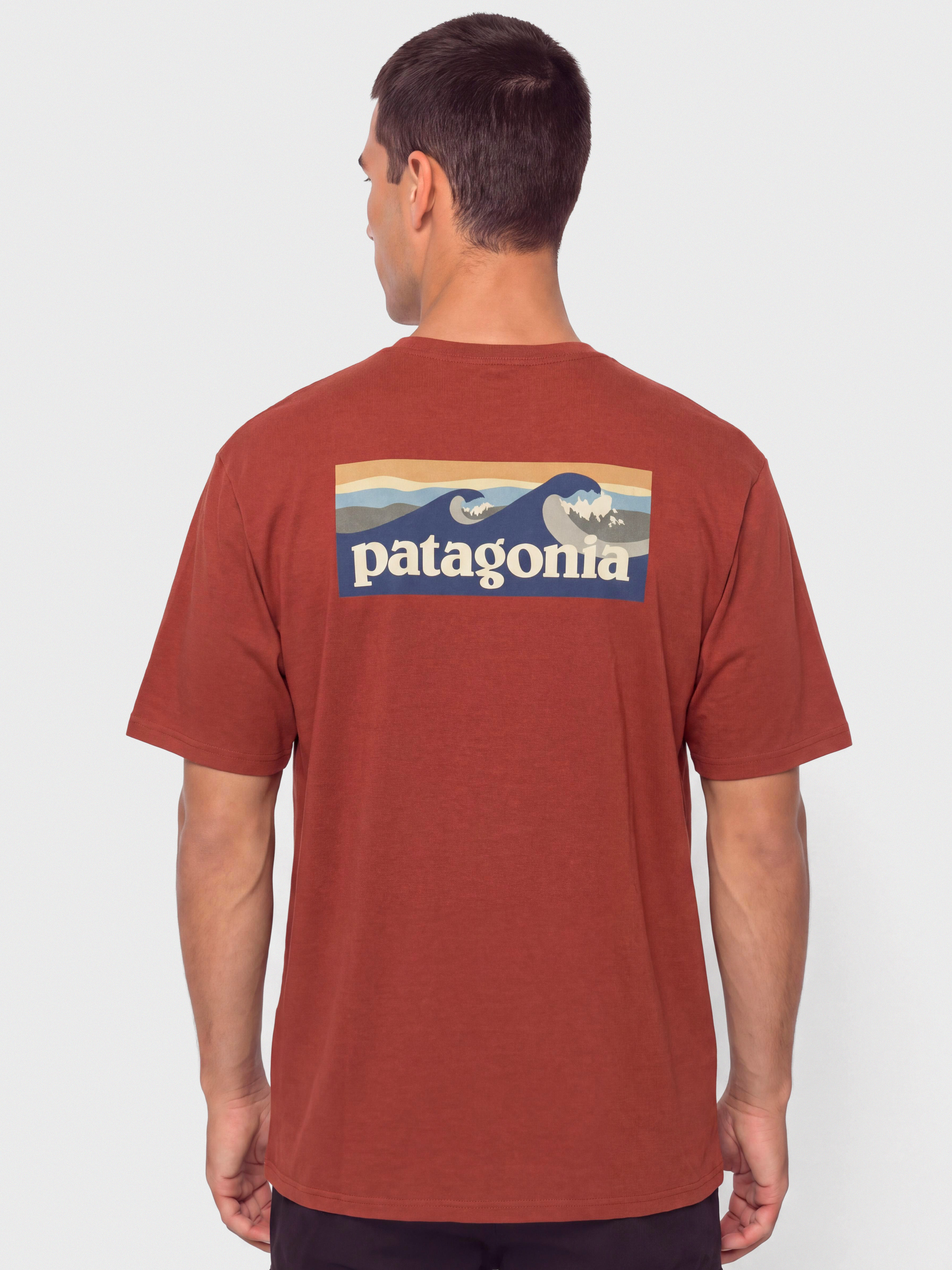 Triu010dko Patagonia Boardshort Logo Pocket Responsibili (rusty red)