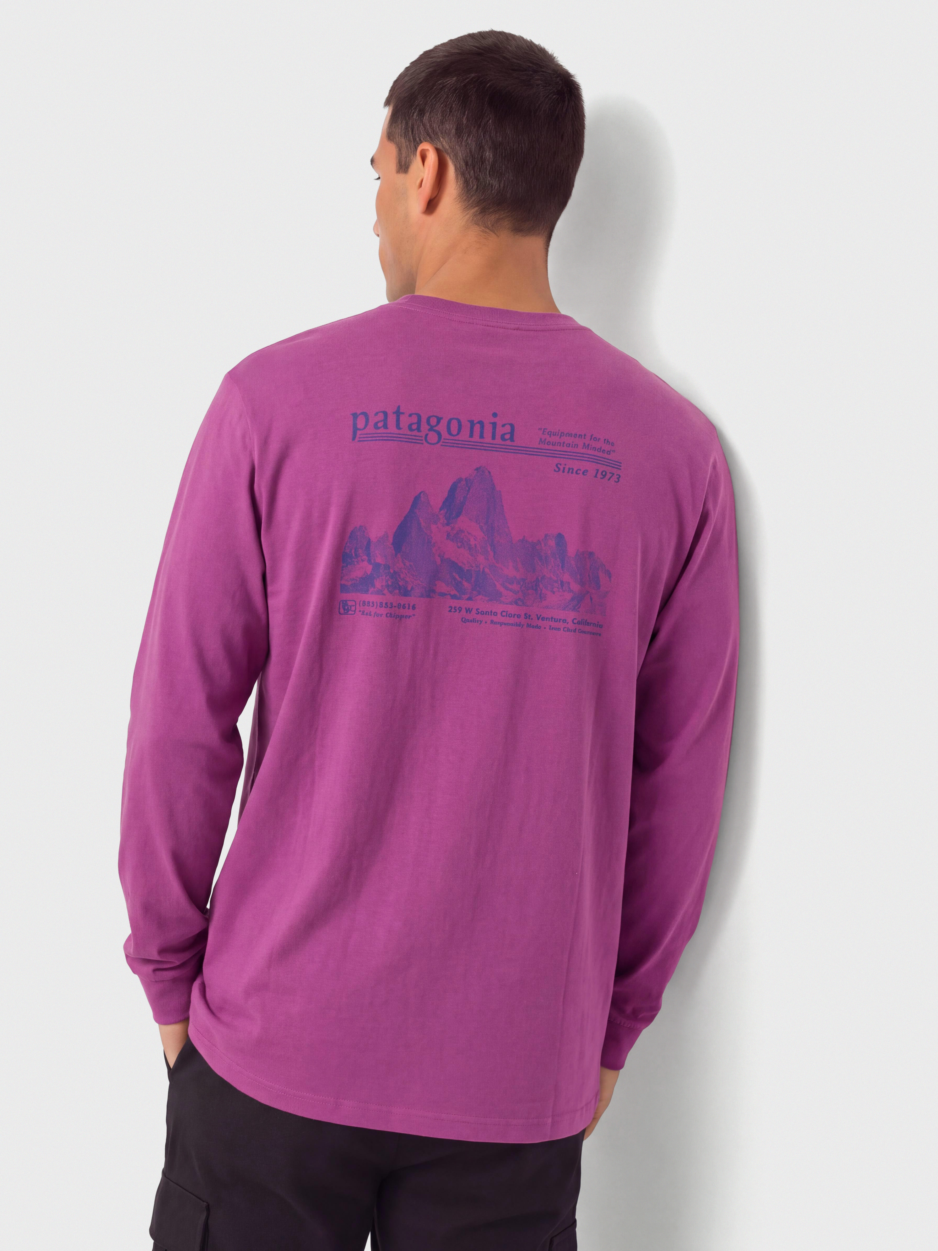 Triko Patagonia MW Hut Tripper Skyline (amaranth pink)