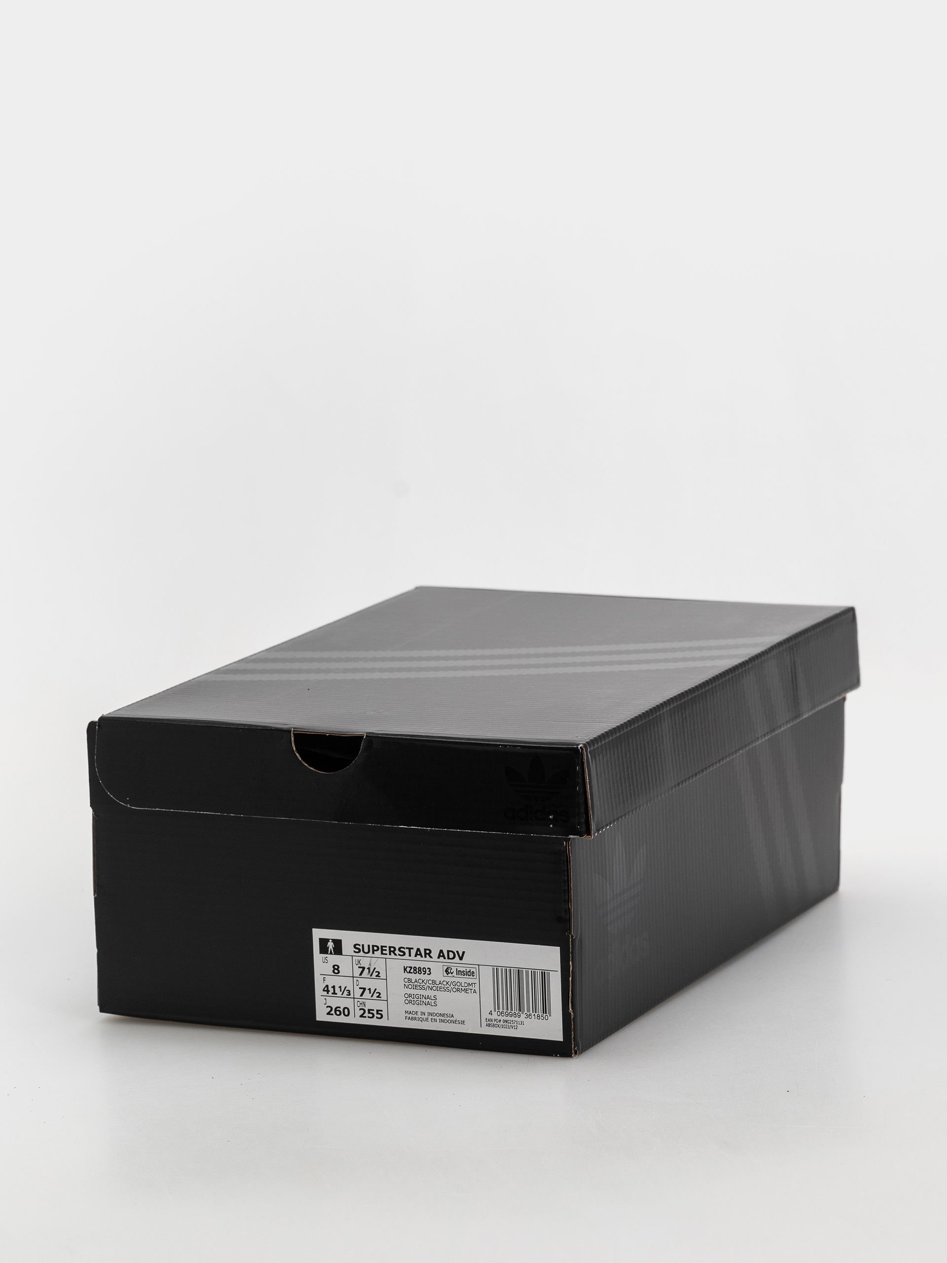 Topánky adidas Superstar Adv (cblack/cblack/goldmt)