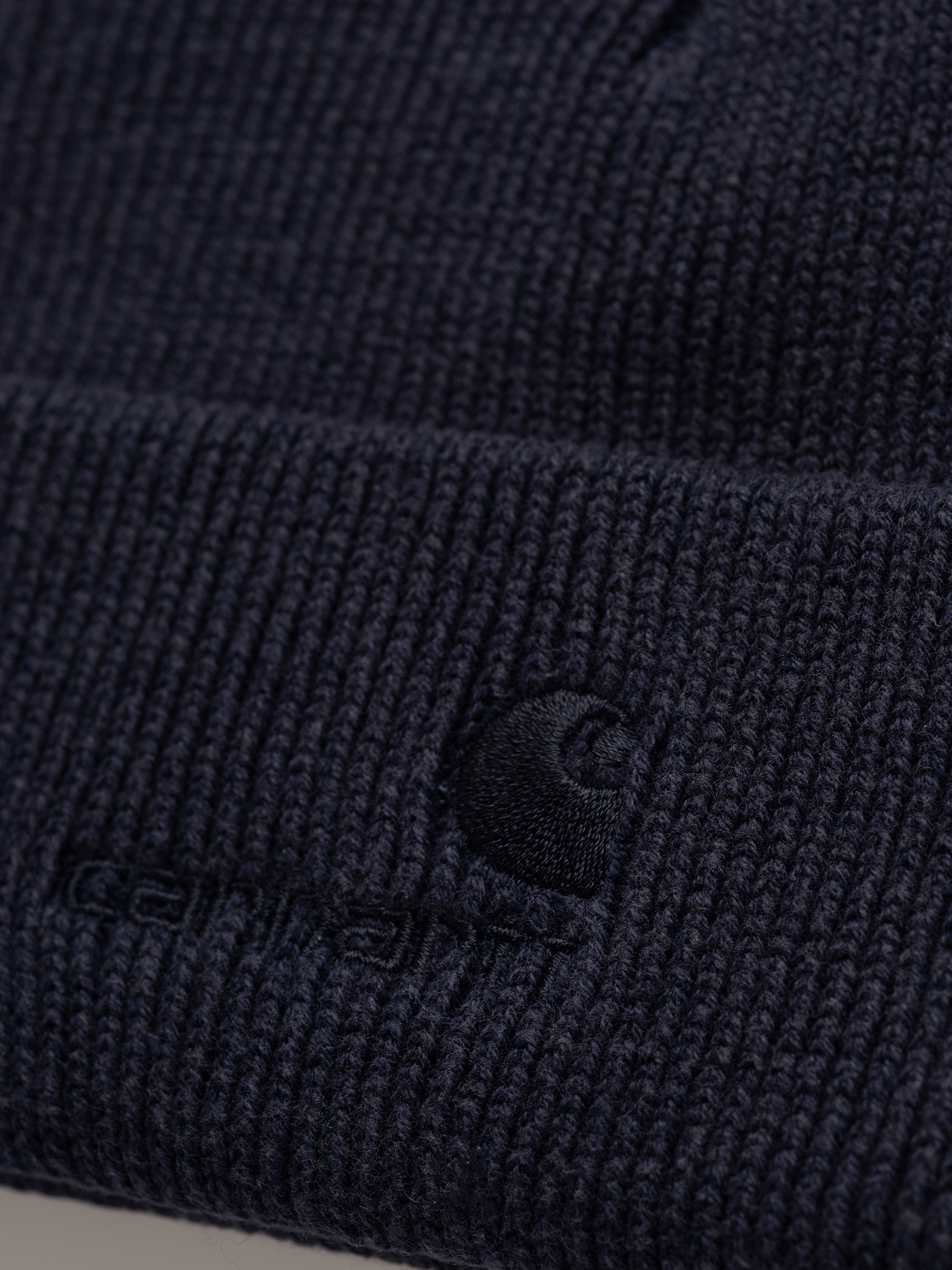 Čiapka Carhartt WIP Lambert (dark navy/moon wash)