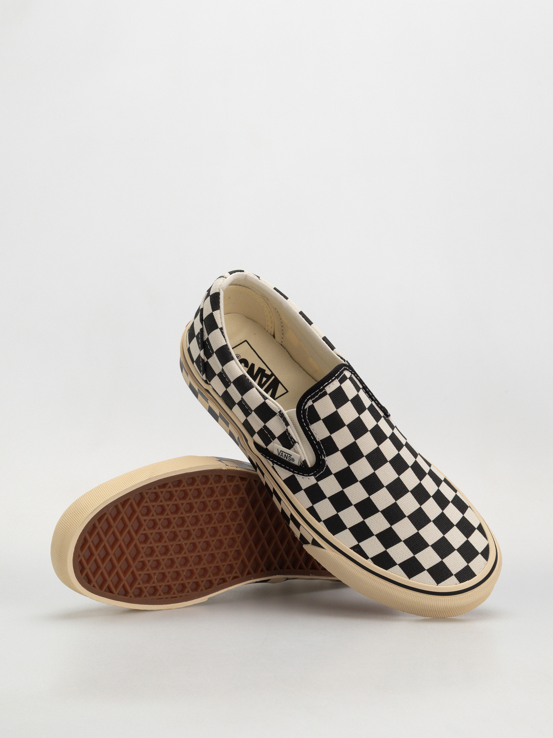 Topánky Vans Classic Slip On (black/marshmllw)