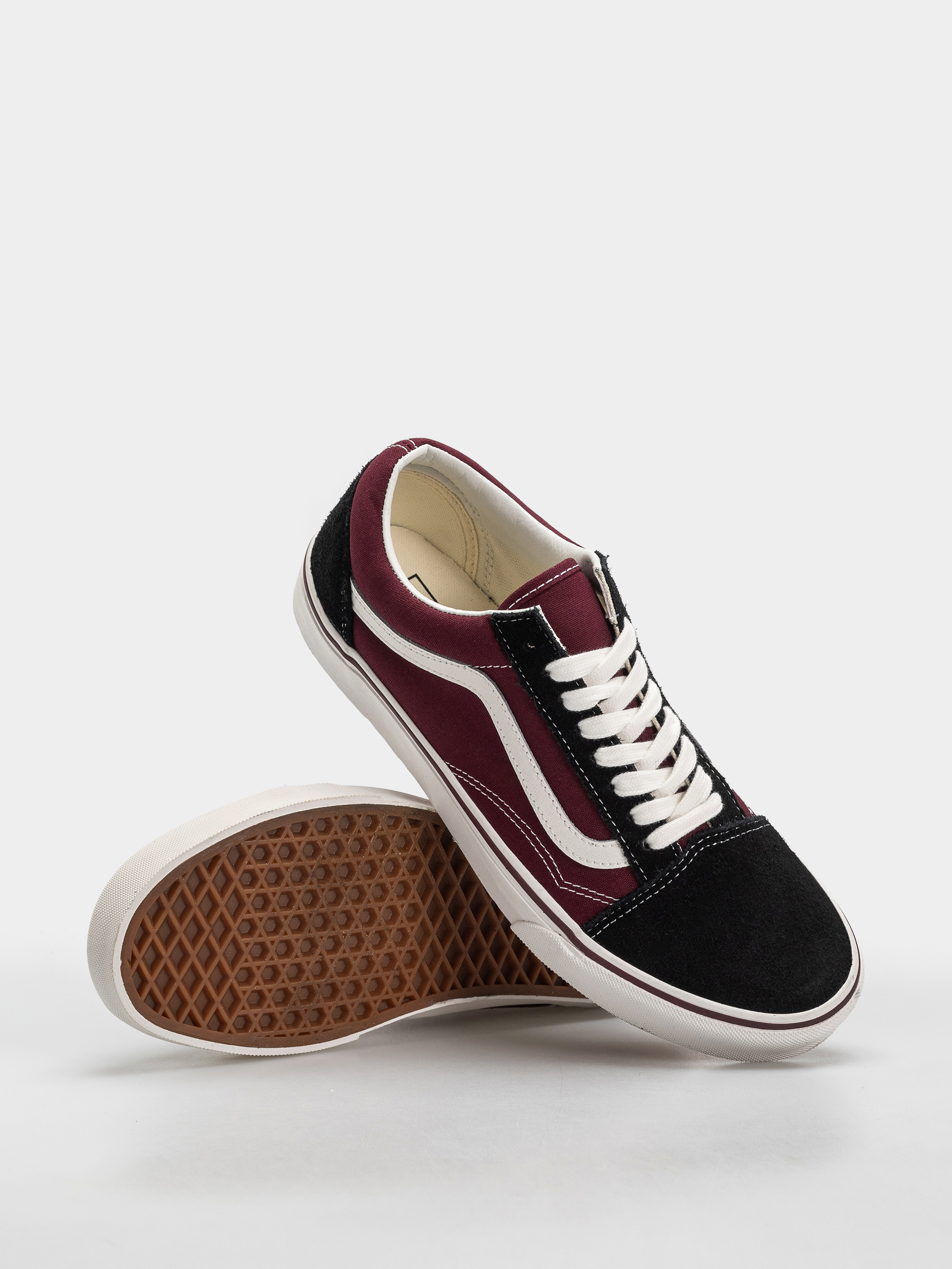 Topánky Vans Old Skool (port/black)