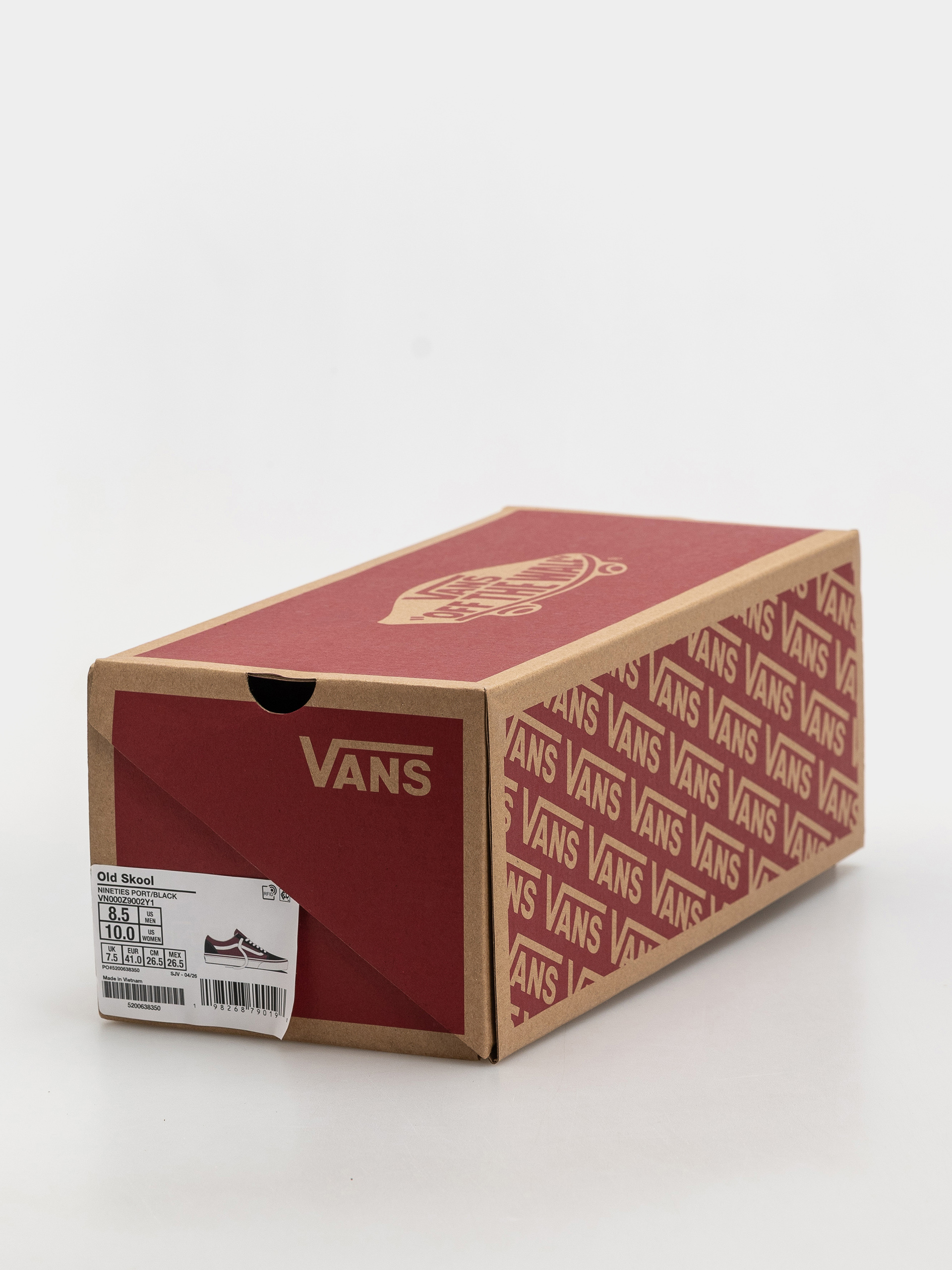 Topánky Vans Old Skool (port/black)