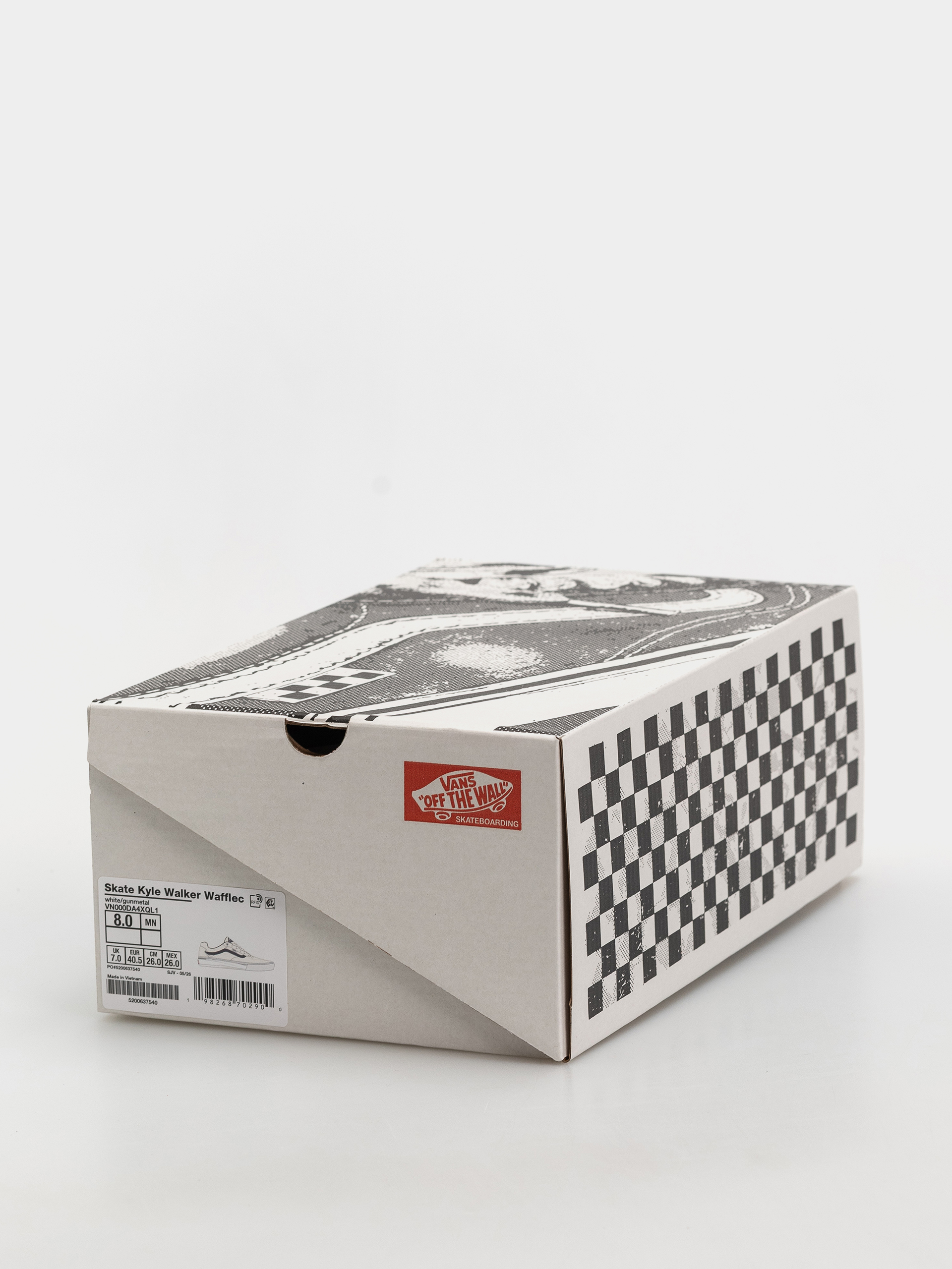 Topánky Vans Skate Kyle Walker Wafflecup (white/gunmetal)