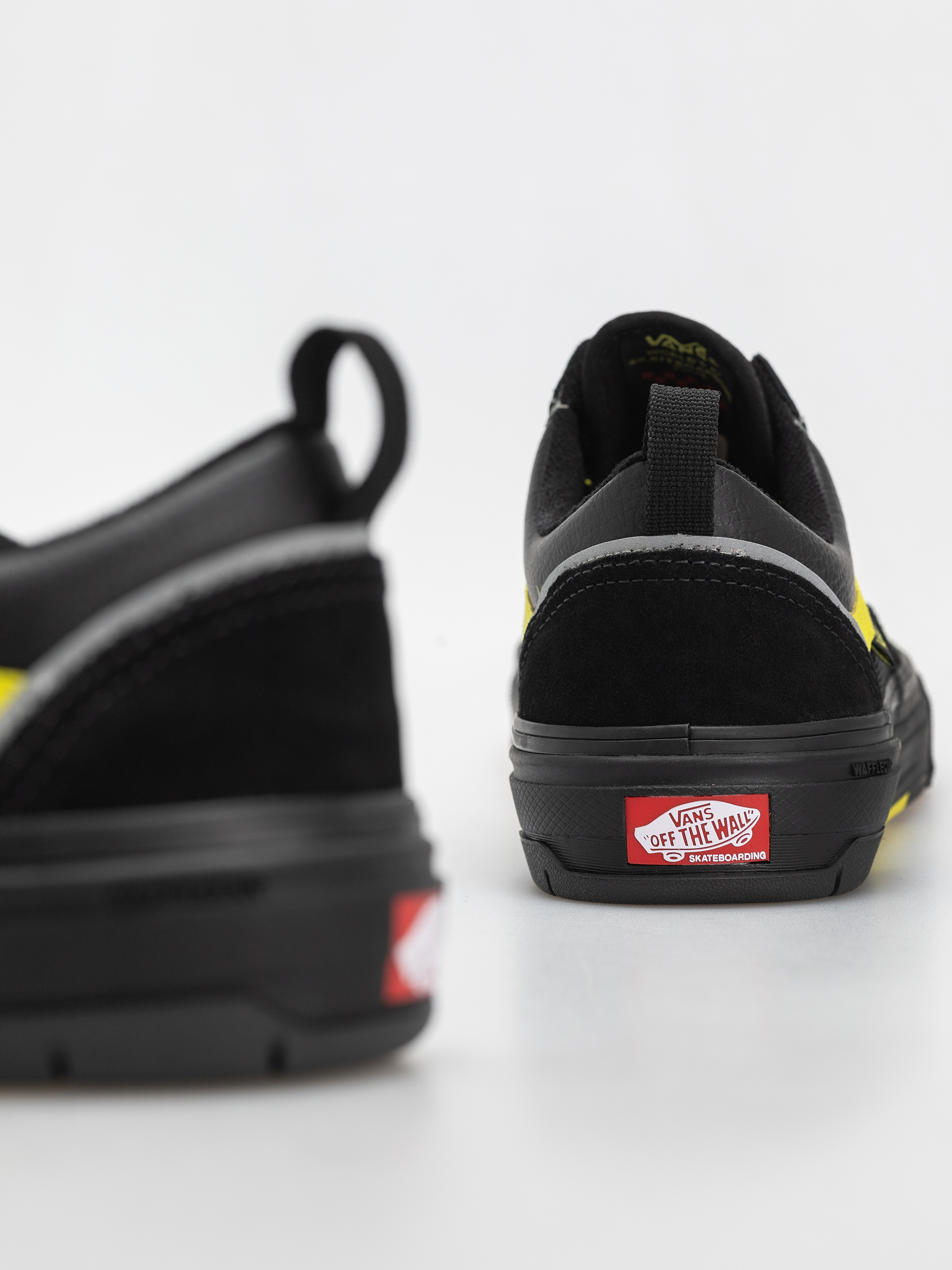 Topánky Vans Skate Old Skool Wafflecup (black/lime)