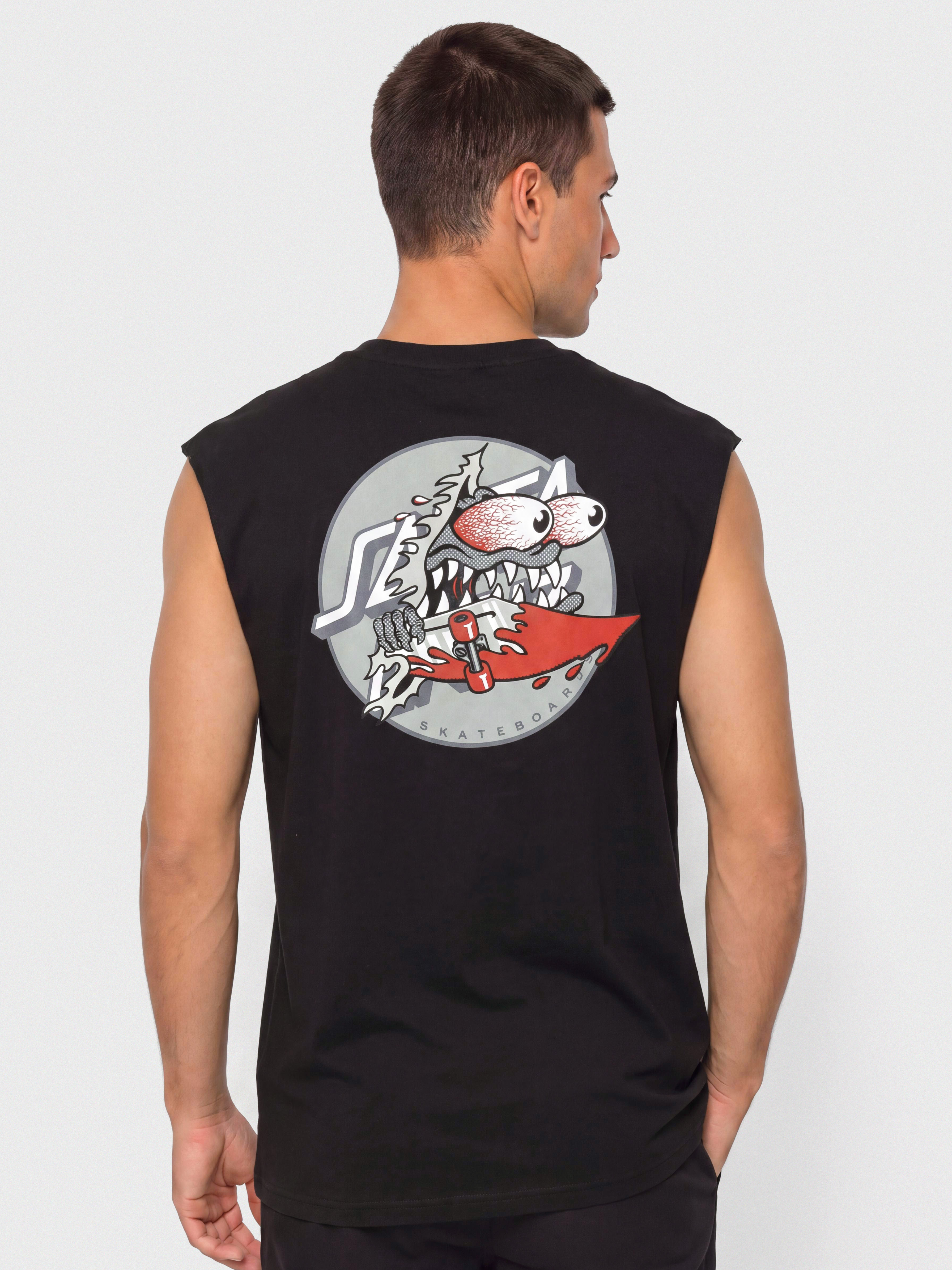 Tričko Santa Cruz Meek Slashed Dot Vest (black)