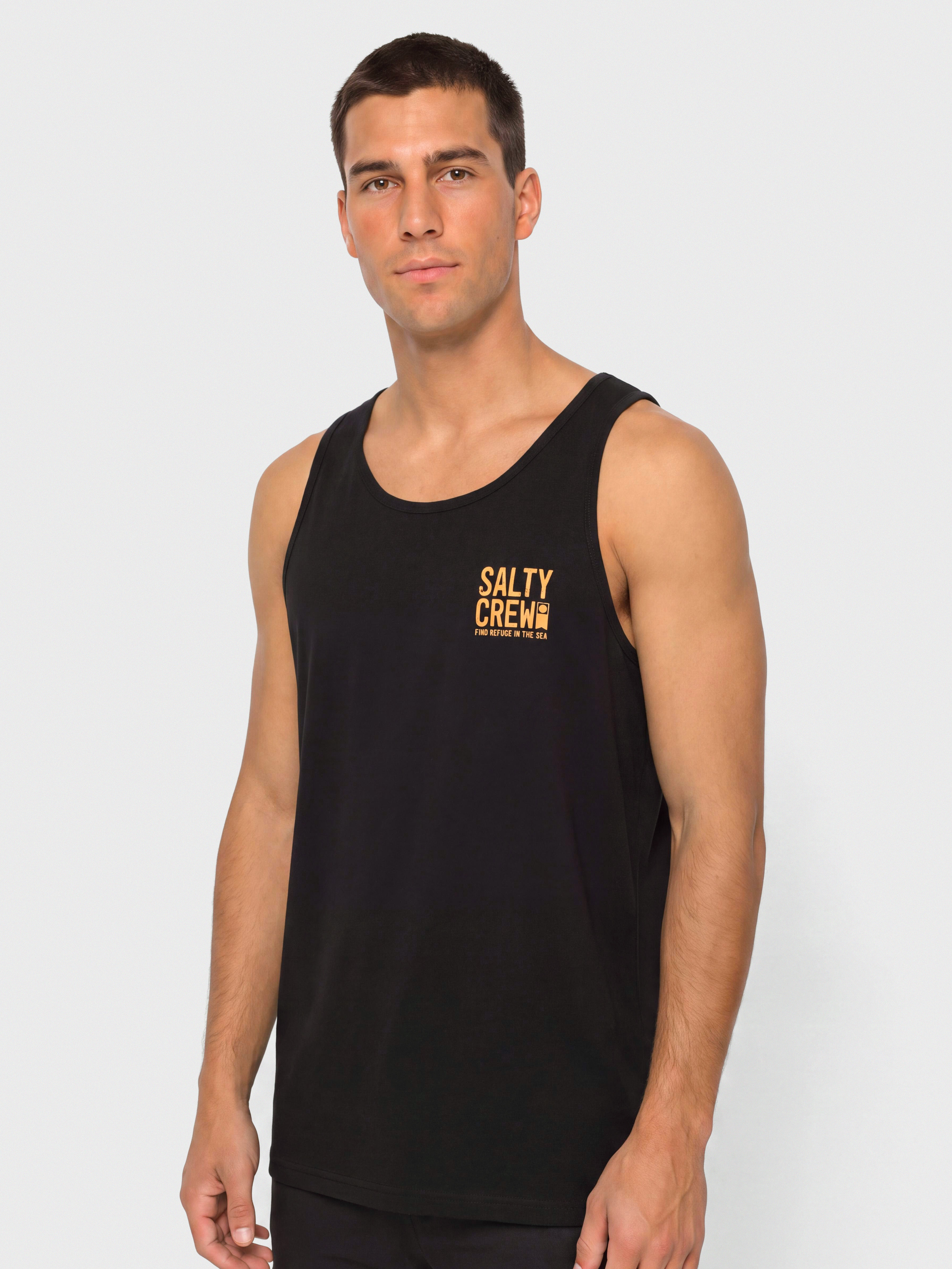 Tričko Salty Crew Tried And True (black)