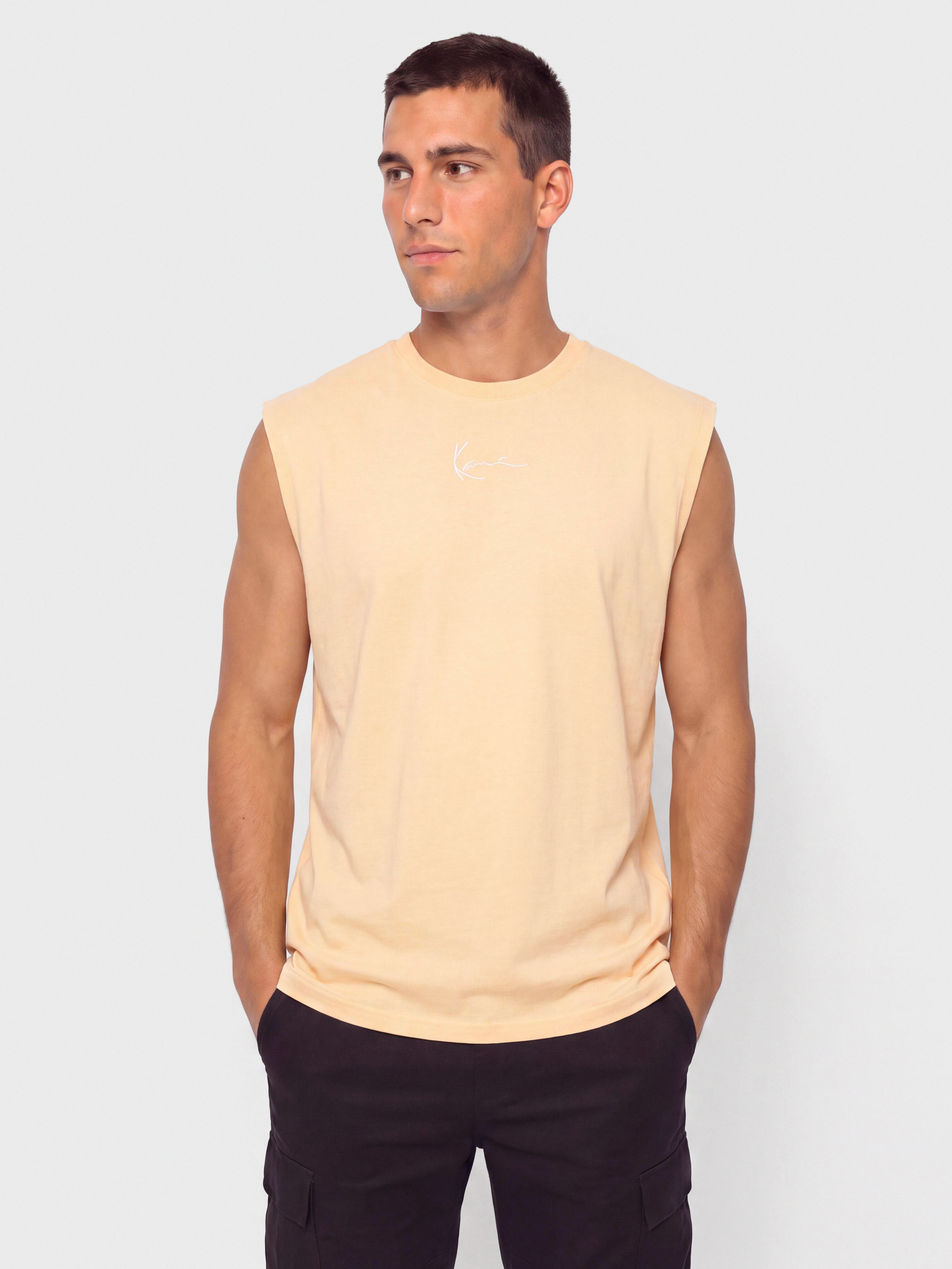 Tričko Karl Kani Small Signature Essential (orange)