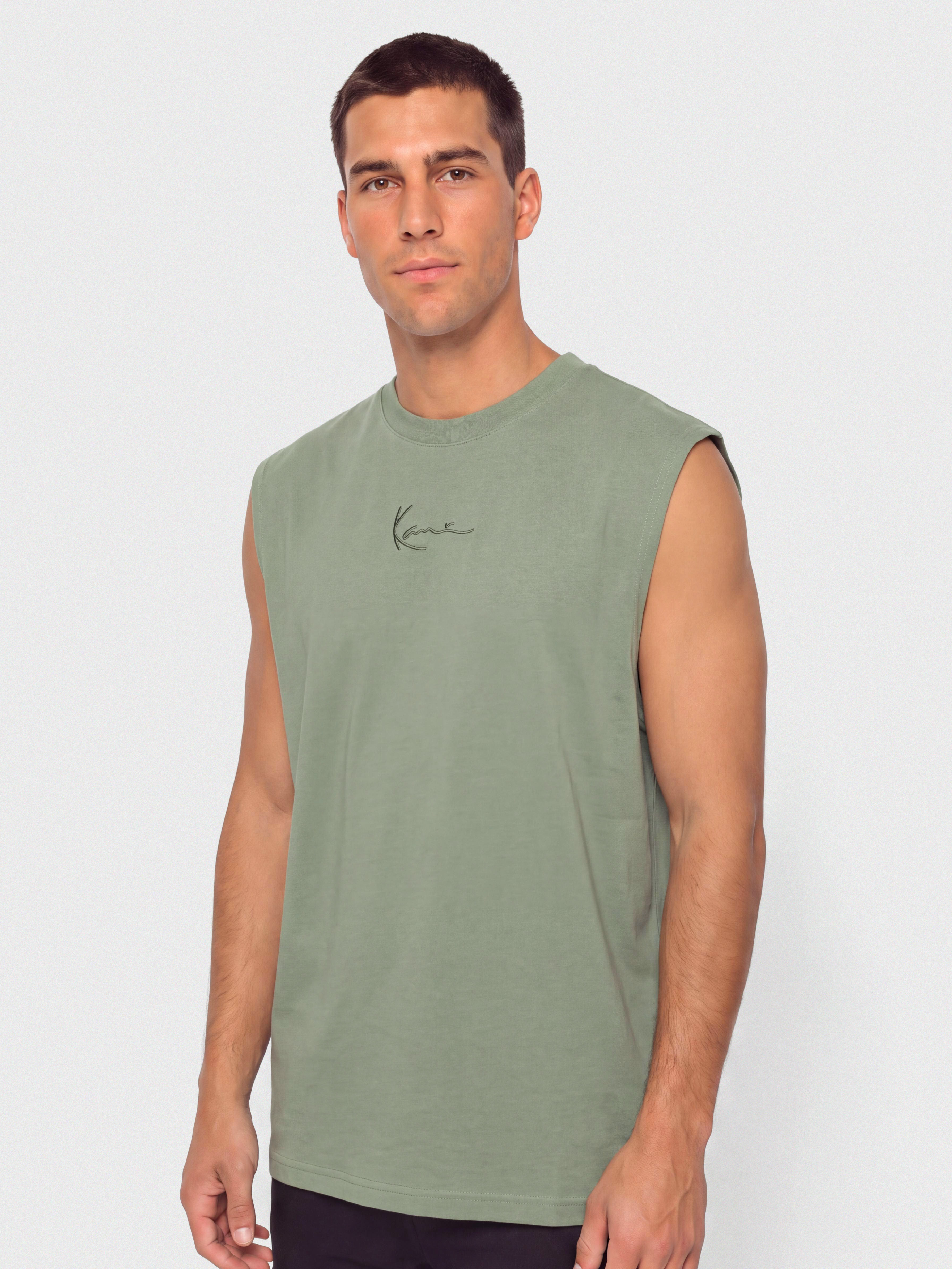 Tričko Karl Kani Small Signature Essential (green)