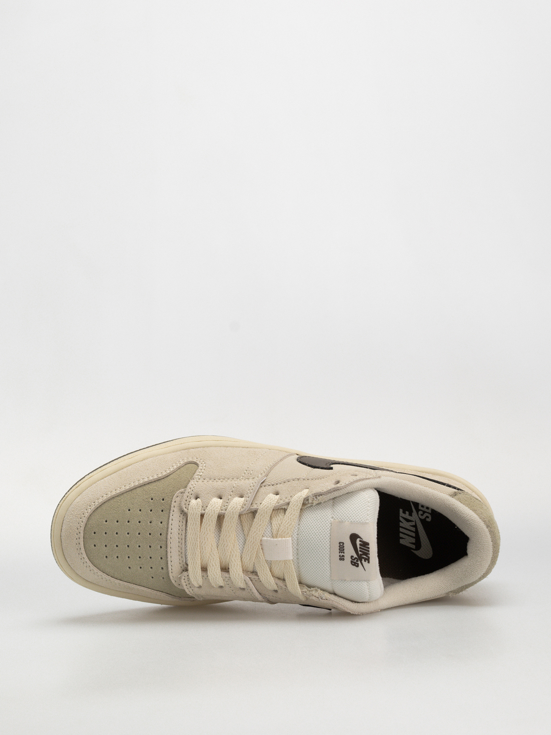 Topánky Nike SB Code 58 (pale ivory/dark hazel lt khaki muslin)