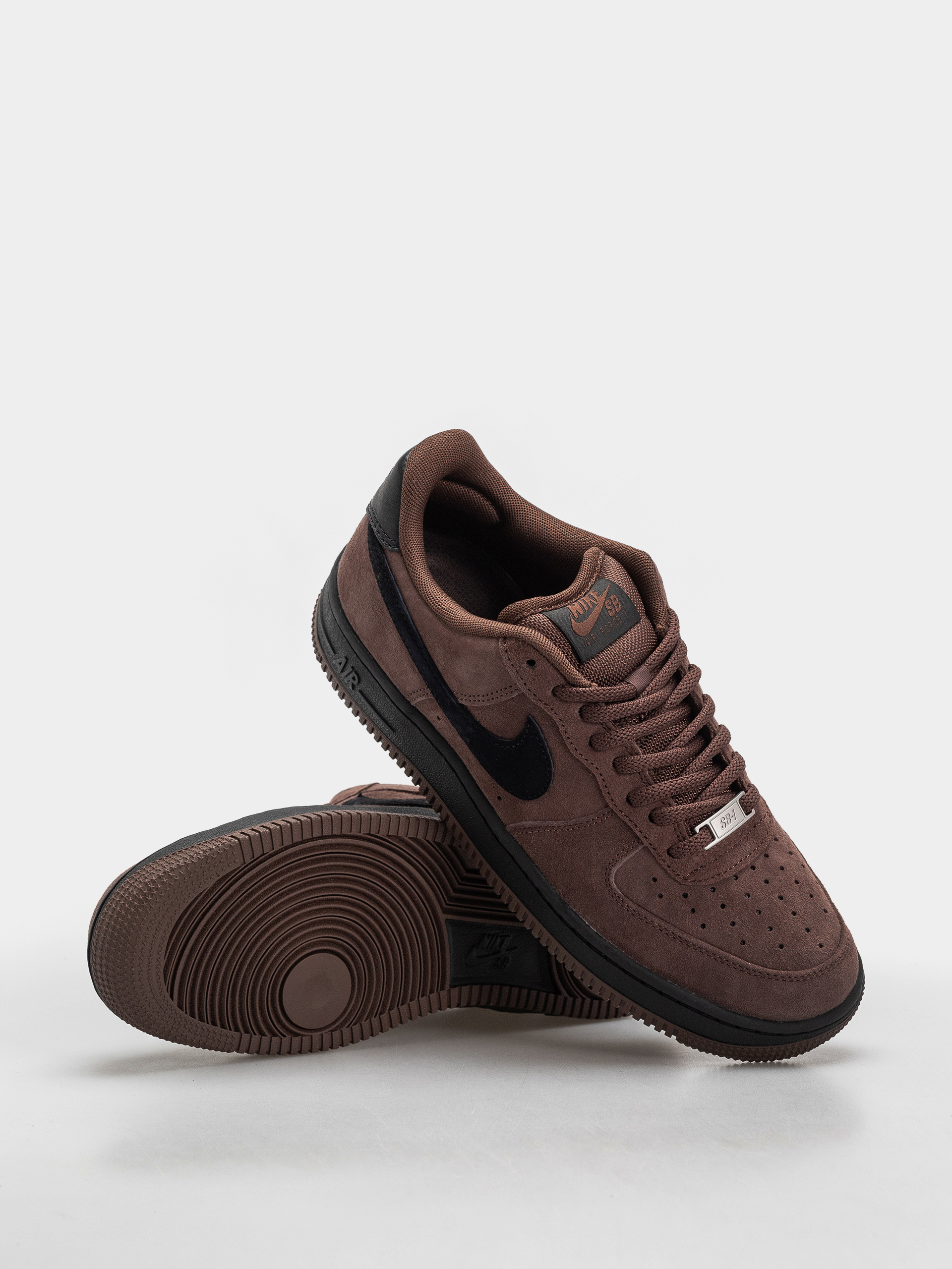 Topánky Nike SB Air Force 1 (lt chocolate/black lt chocolate)