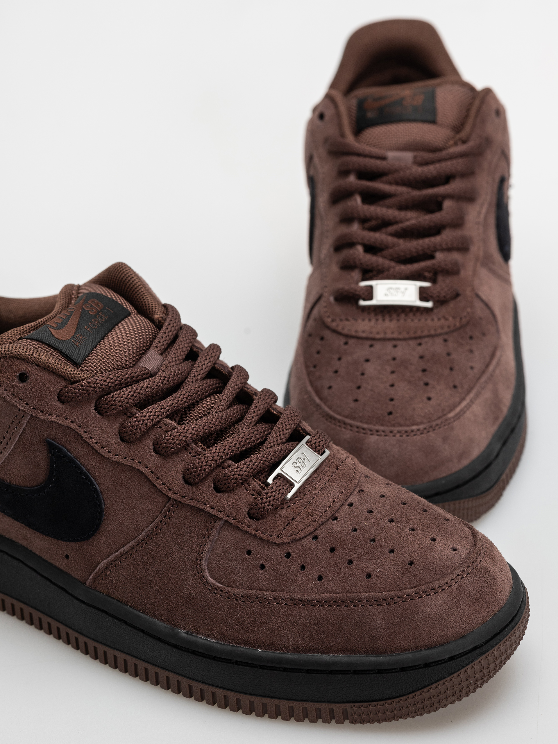 Topánky Nike SB Air Force 1 (lt chocolate/black lt chocolate)