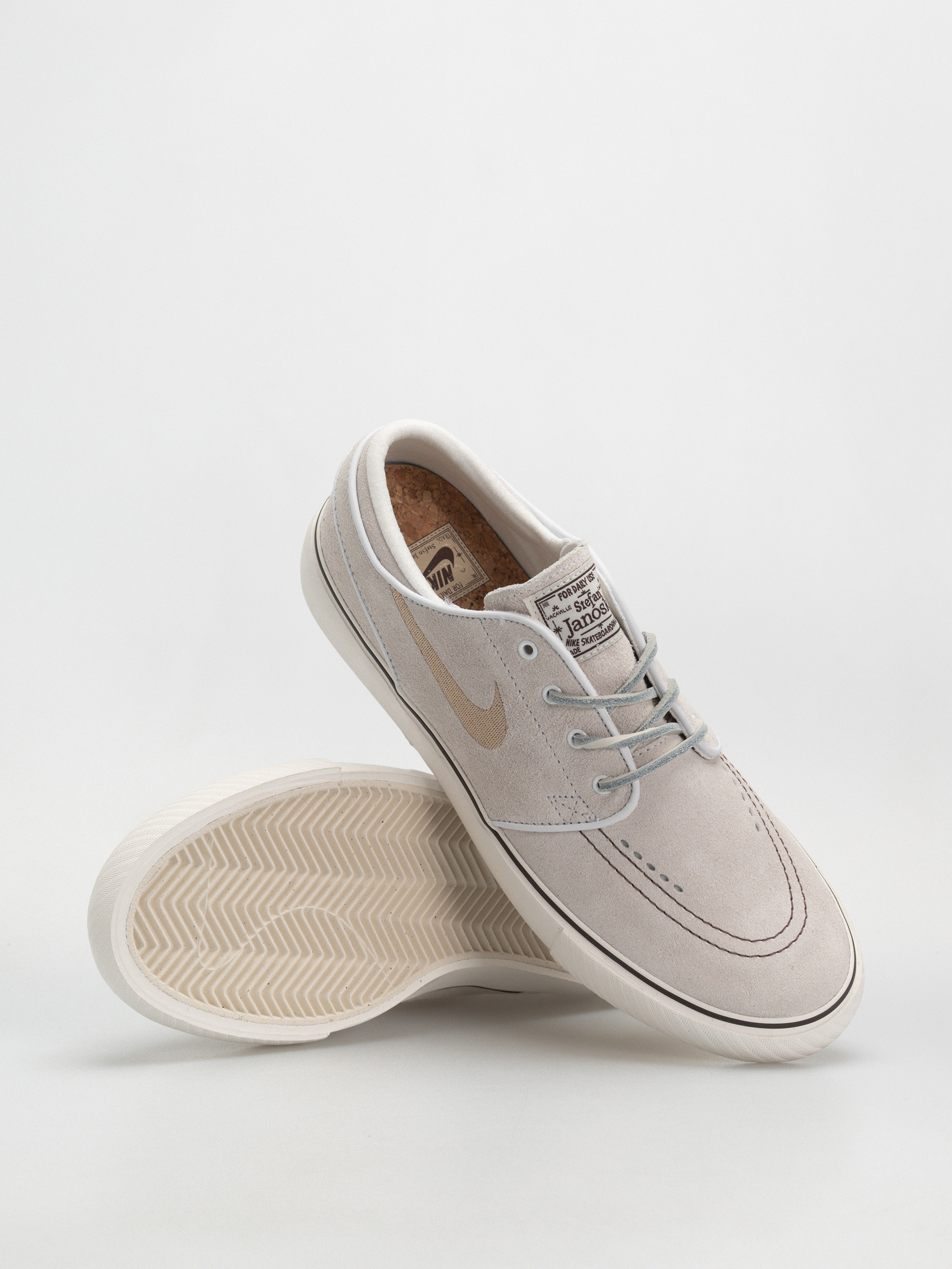 Topánky Nike SB Zoom Janoski Og+ (white/linen sail lt chocolate)