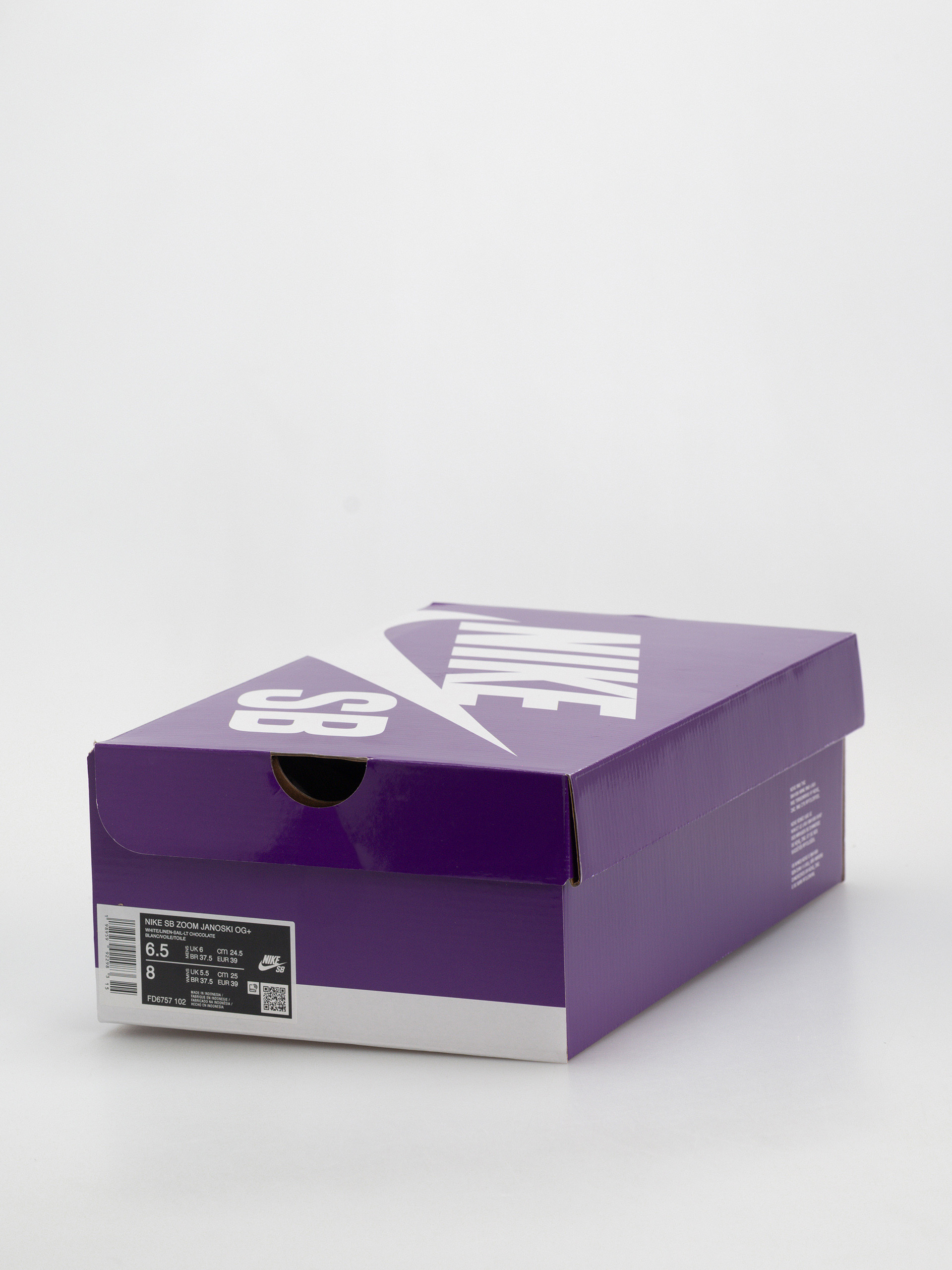 Topánky Nike SB Zoom Janoski Og+ (white/linen sail lt chocolate)