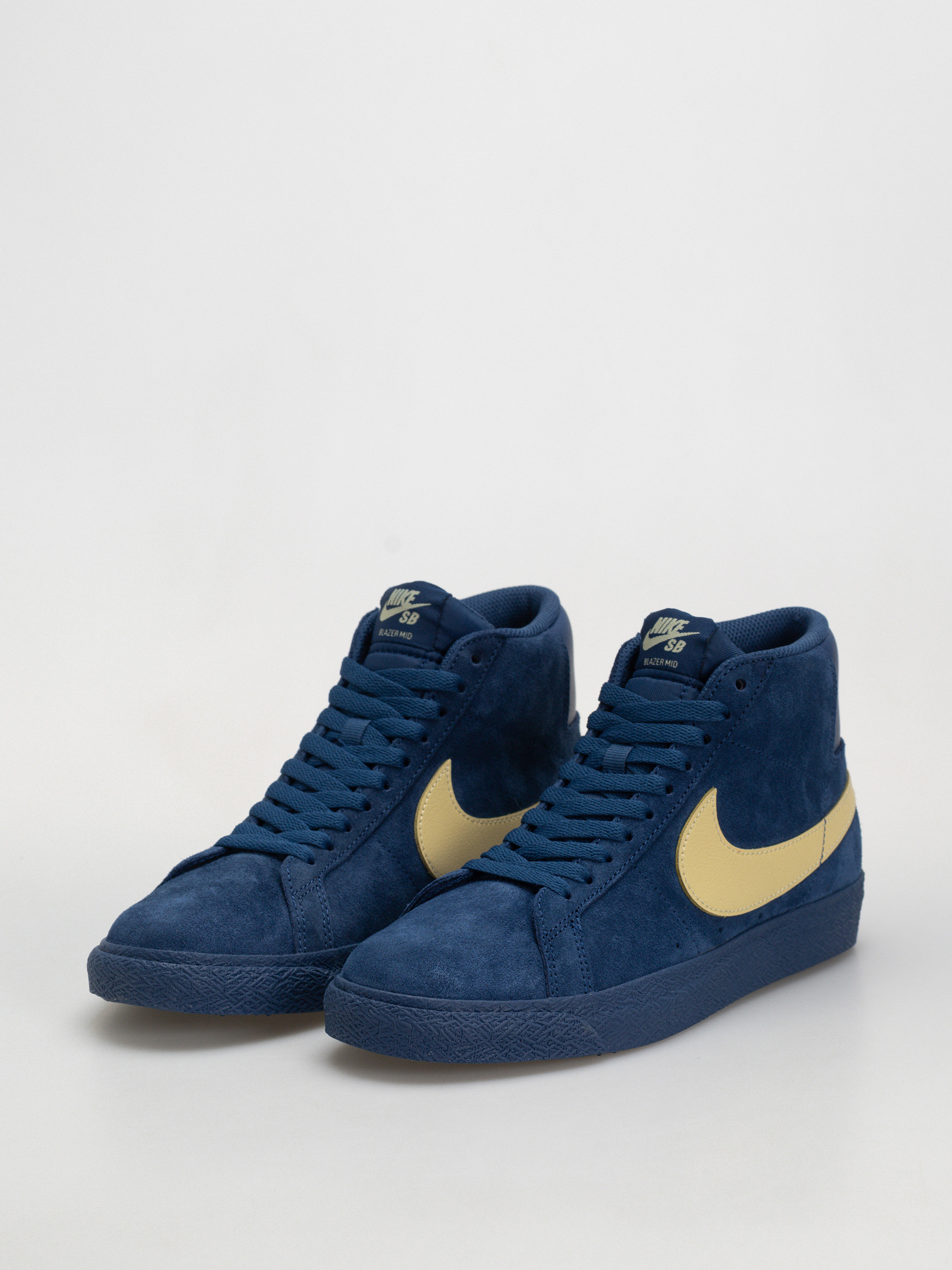 Topánky Nike SB Zoom Blazer Mid (coastal blue/pale yellow coastal blue)