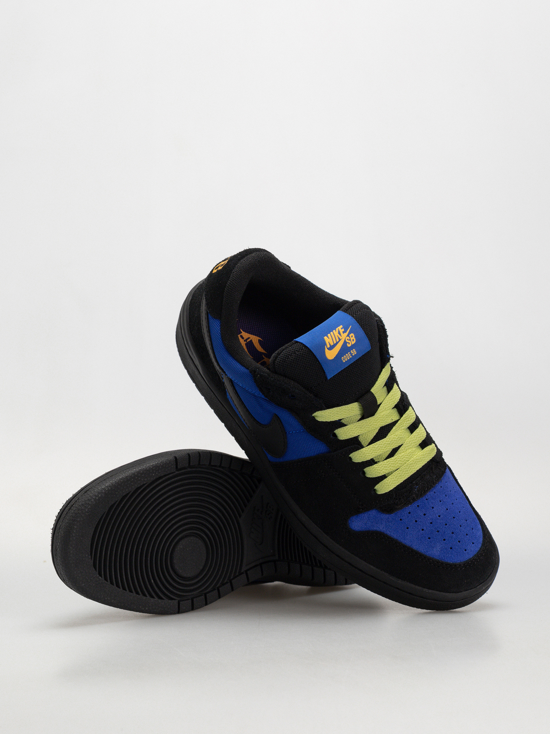 Topánky Nike SB Code 58 (racer blue/black black lt lemon twist)