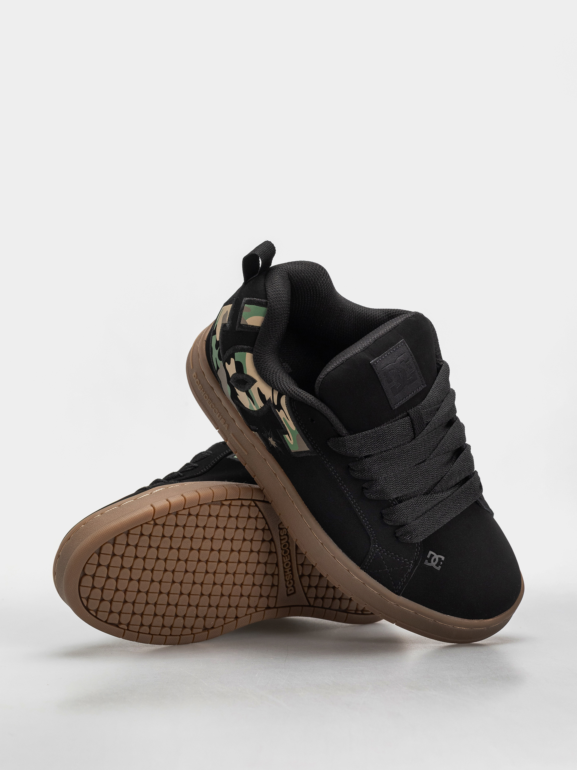 Topánky DC Court Graffik (black/black/gum)