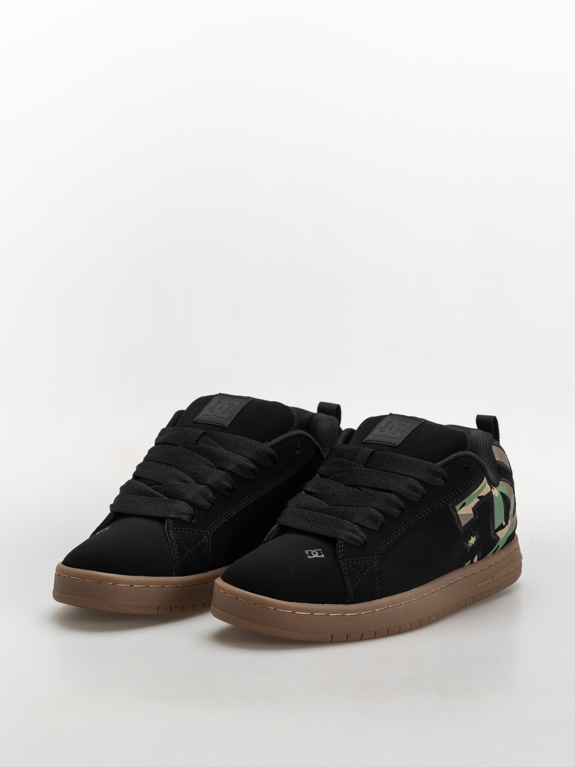 Topánky DC Court Graffik (black/black/gum)