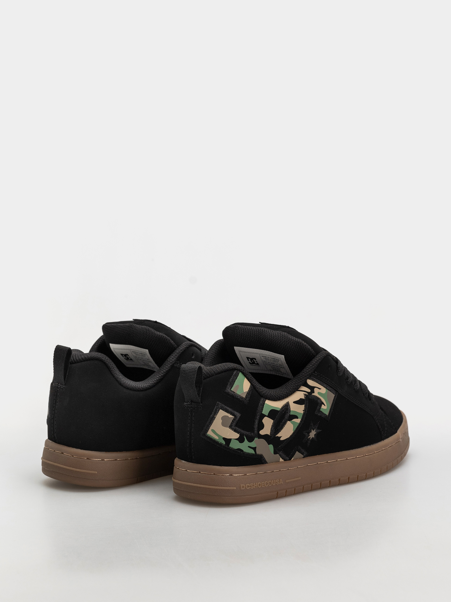 Topánky DC Court Graffik (black/black/gum)