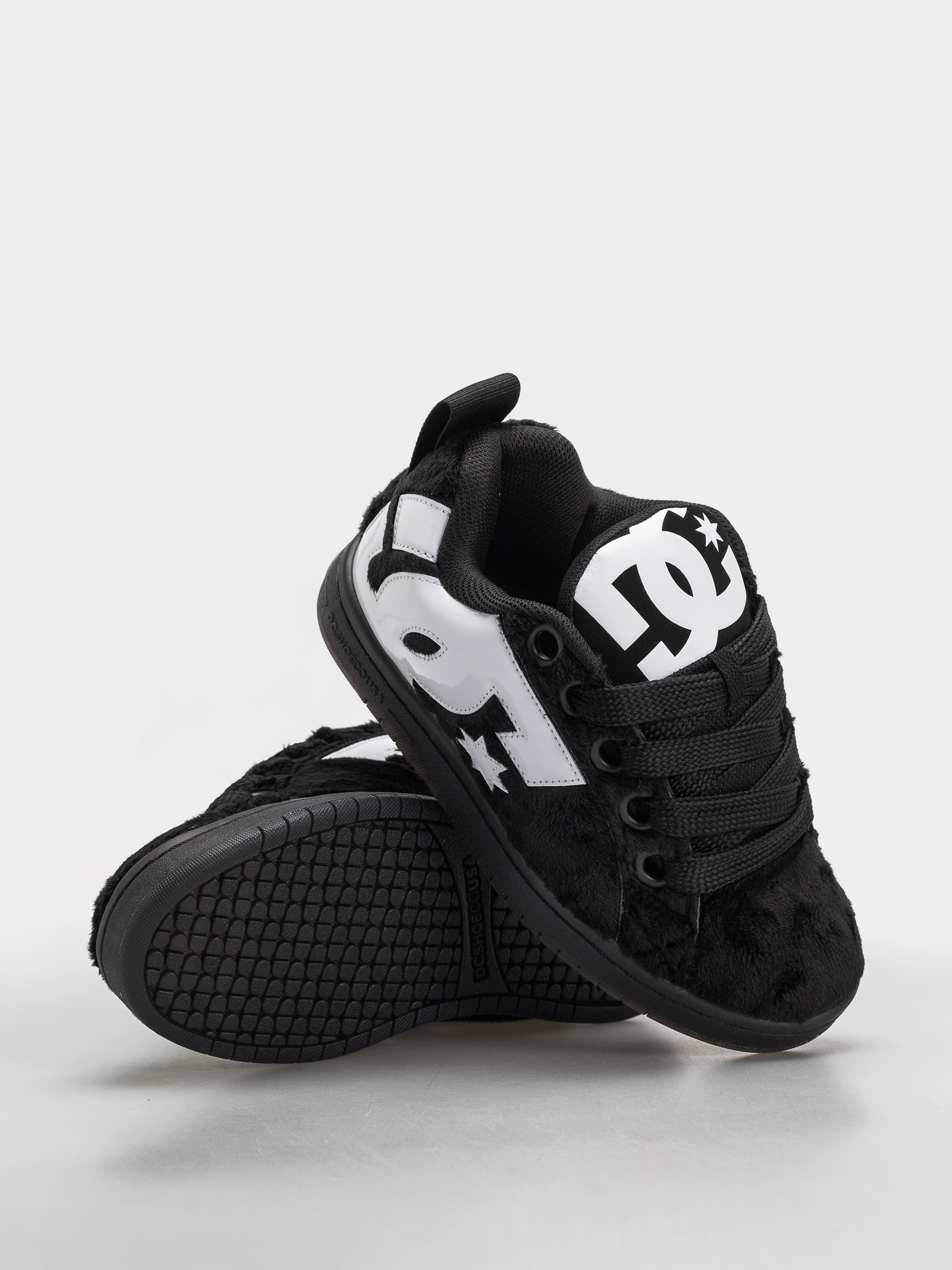 Topánky DC Court Graffik Puff (black/black/white)