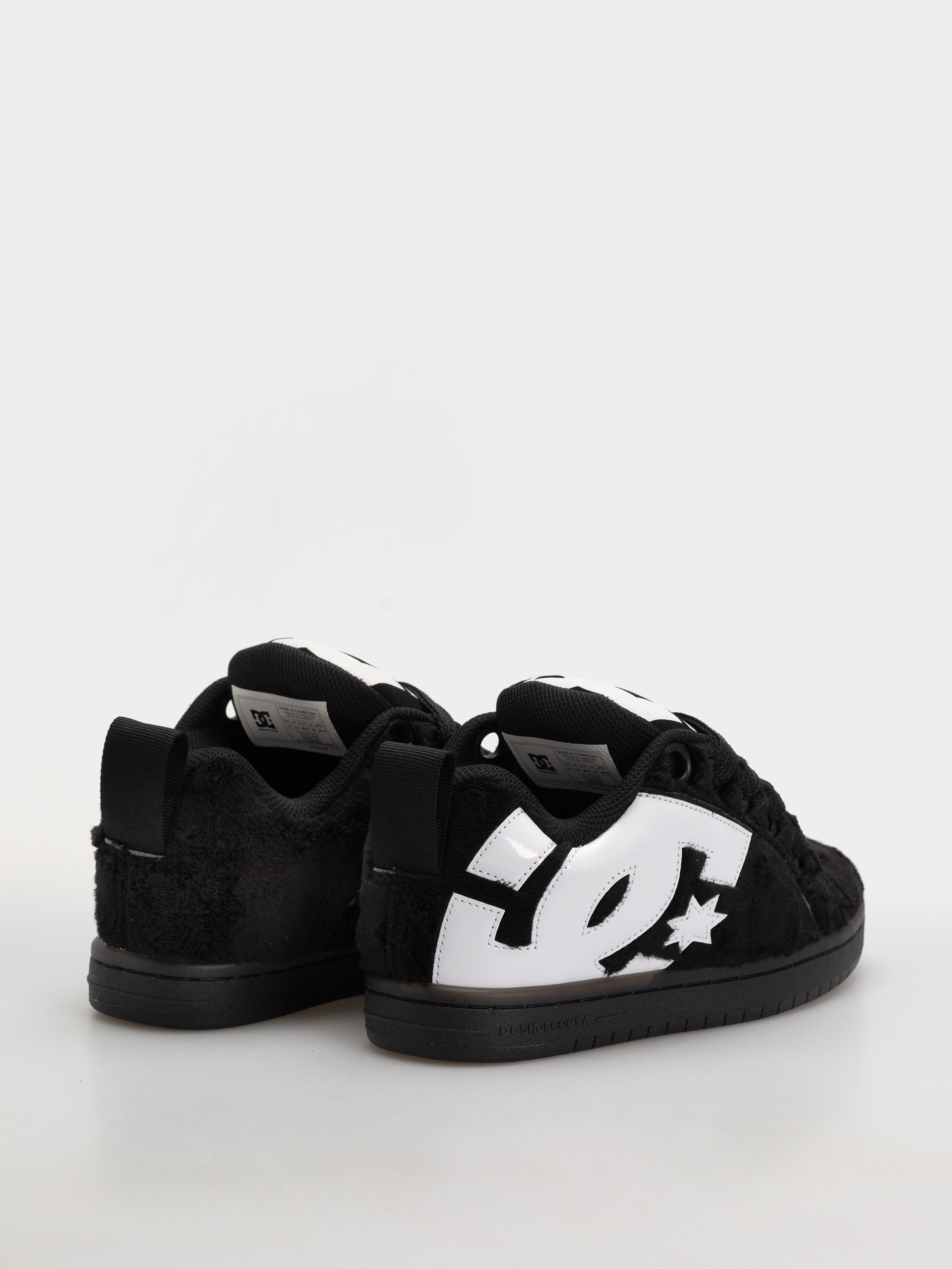 Topánky DC Court Graffik Puff (black/black/white)