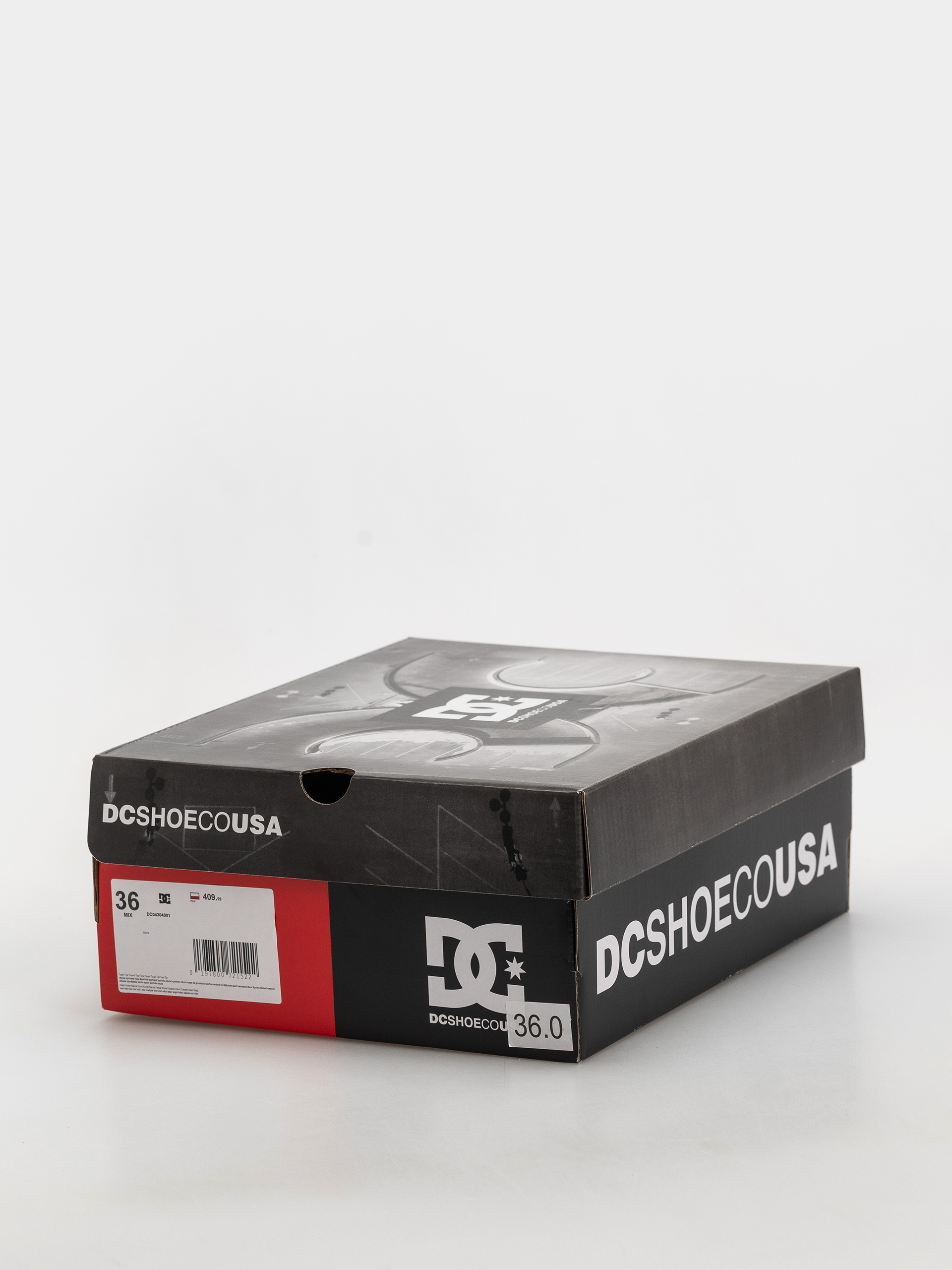 Topánky DC Court Graffik Puff (black/black/white)