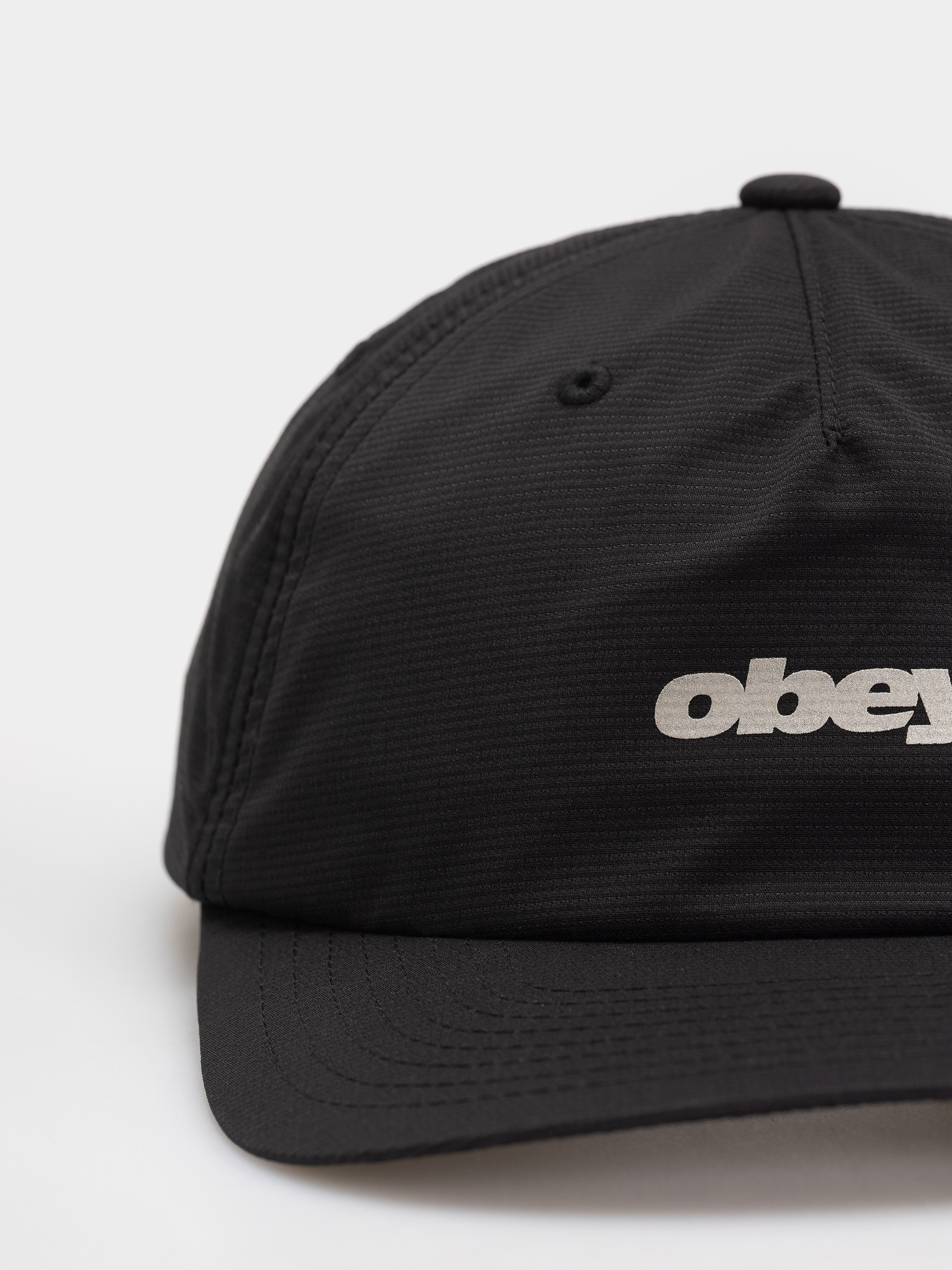 Šiltovka OBEY Stride 5 Panel (black)