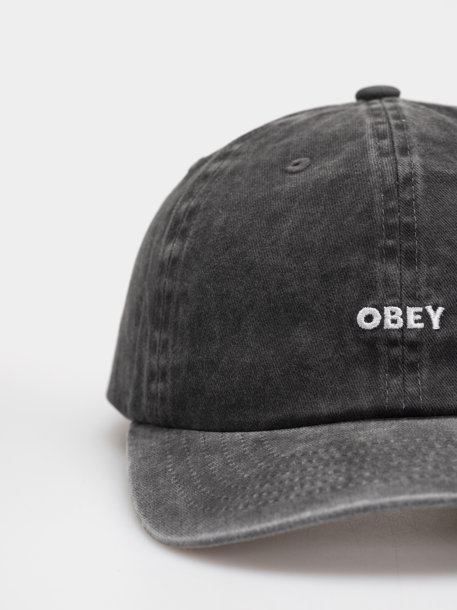 Šiltovka OBEY Pigment Bold 6 Panel (pigment black)