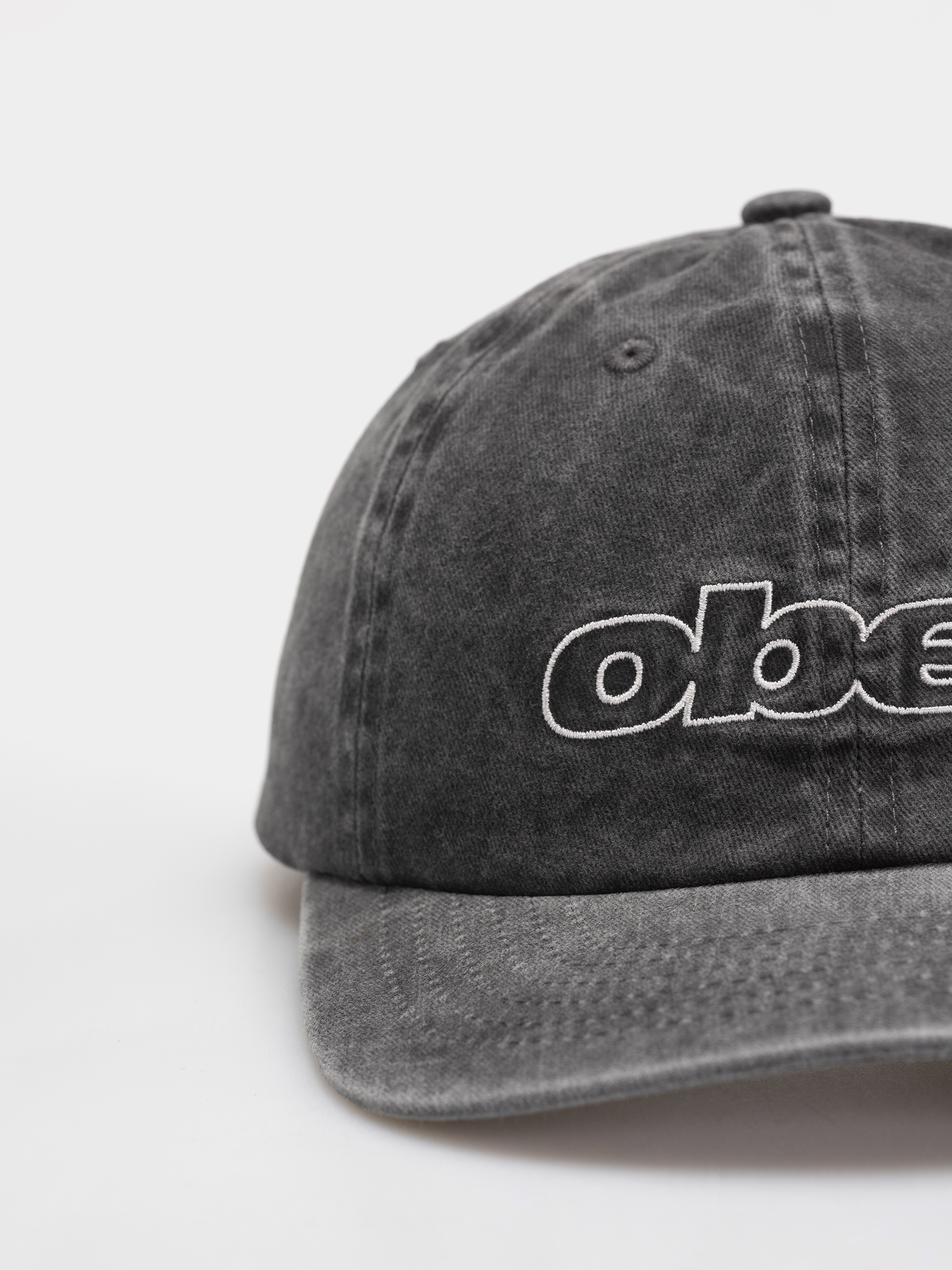 Šiltovka OBEY Pigment Outline Delta 6 Panel (pigment black)