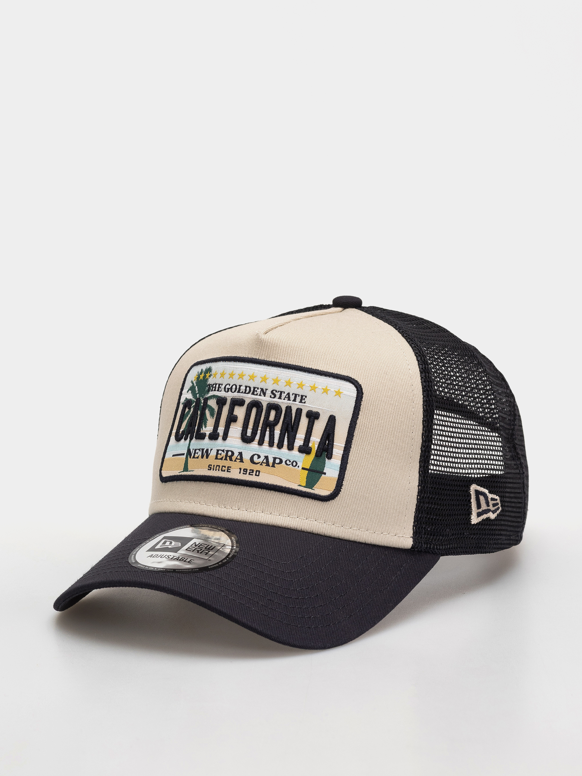 Šiltovka New Era Licence Plate Trucker (navy/stone)