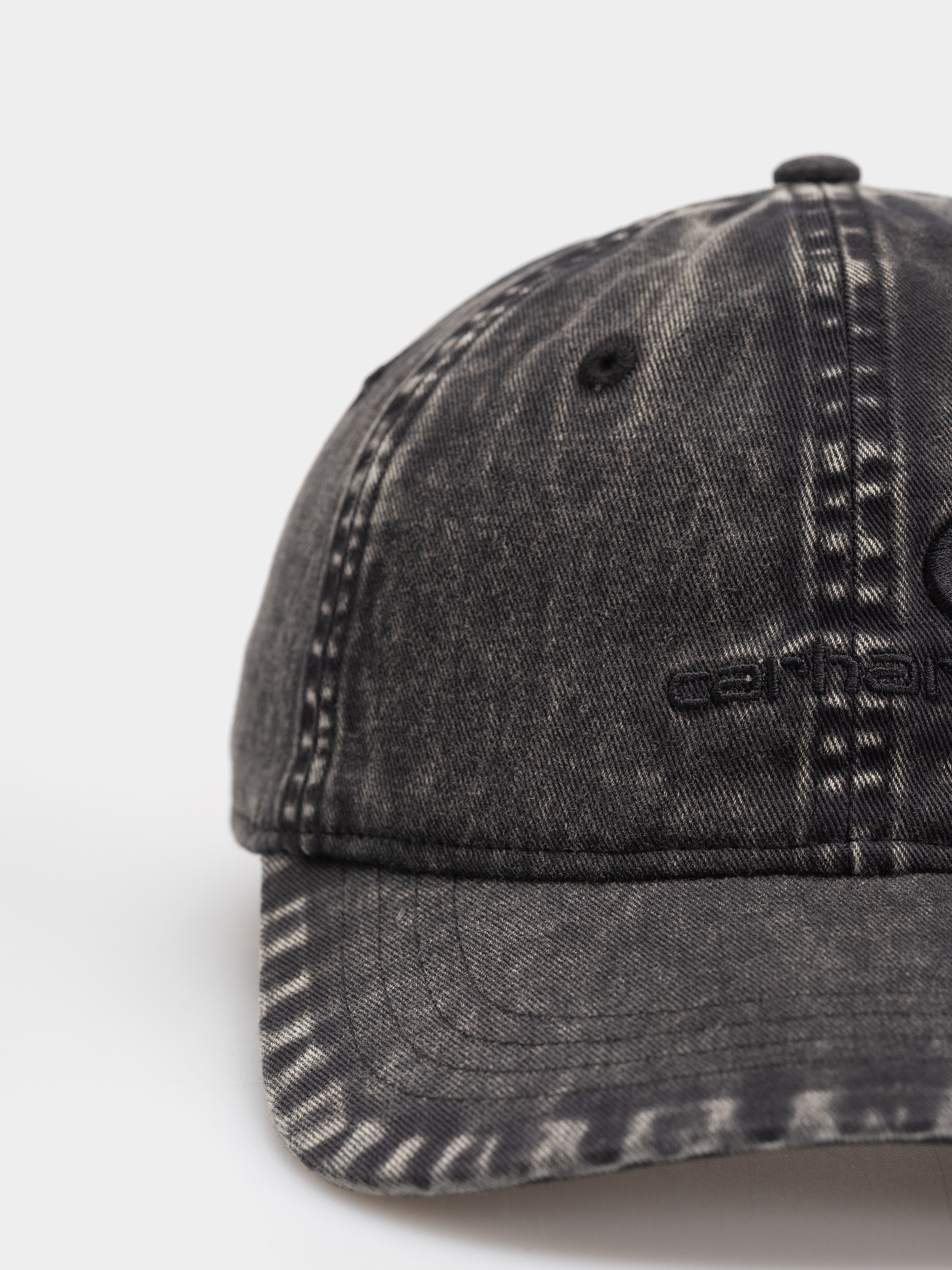 Šiltovka Carhartt WIP Lambert (black/moon wash)