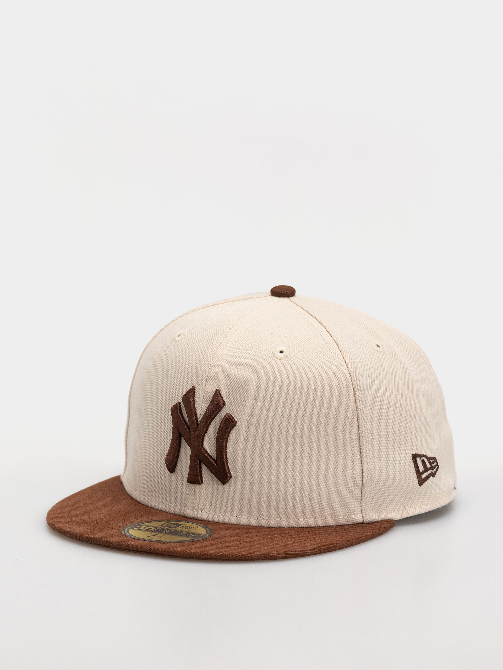 Šiltovka New Era Colour Block League Essential 59Fifty New York Yankees (light cream/brown)