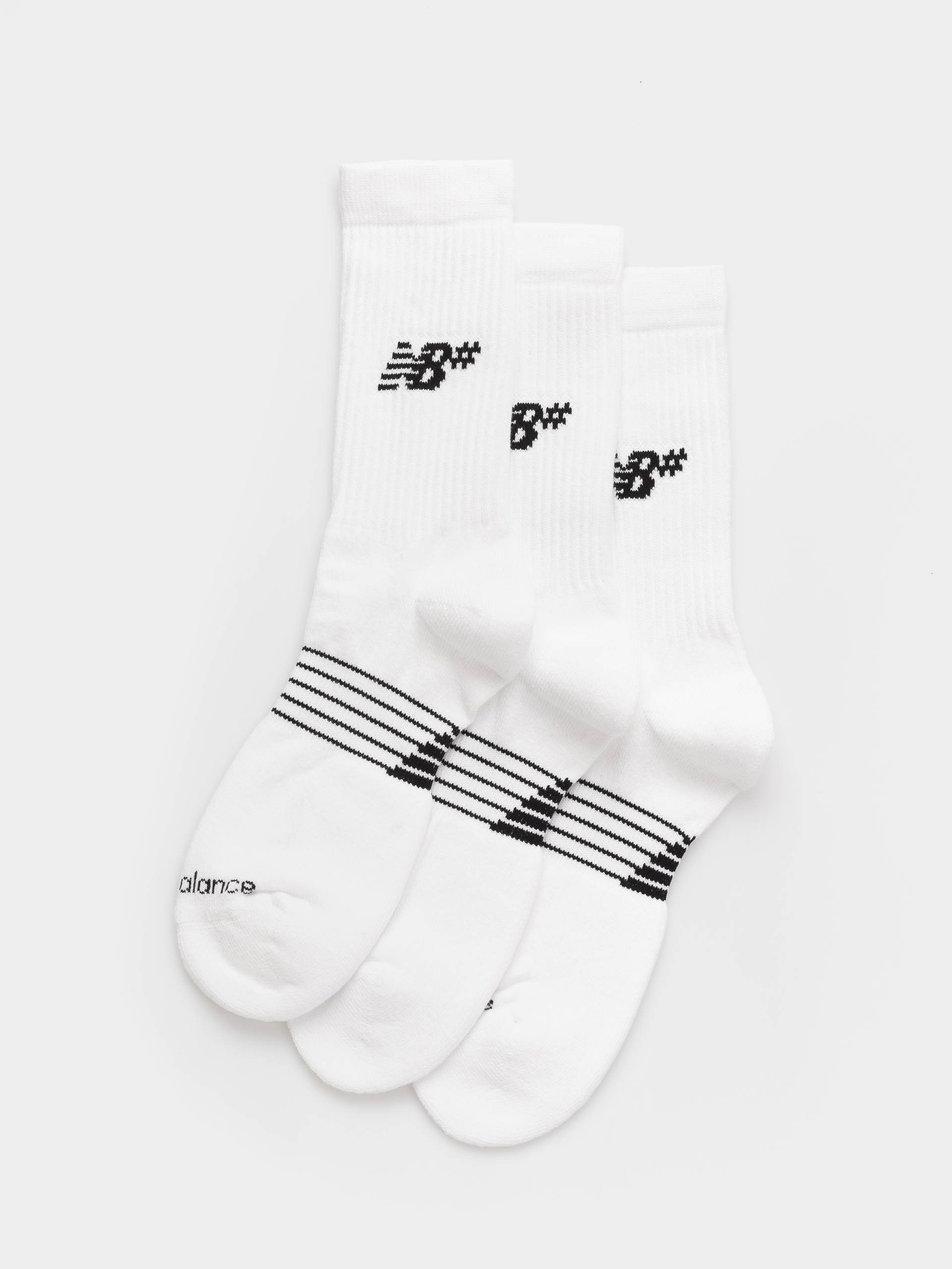 Ponožky New Balance Active Numeric 3 Packs (white)