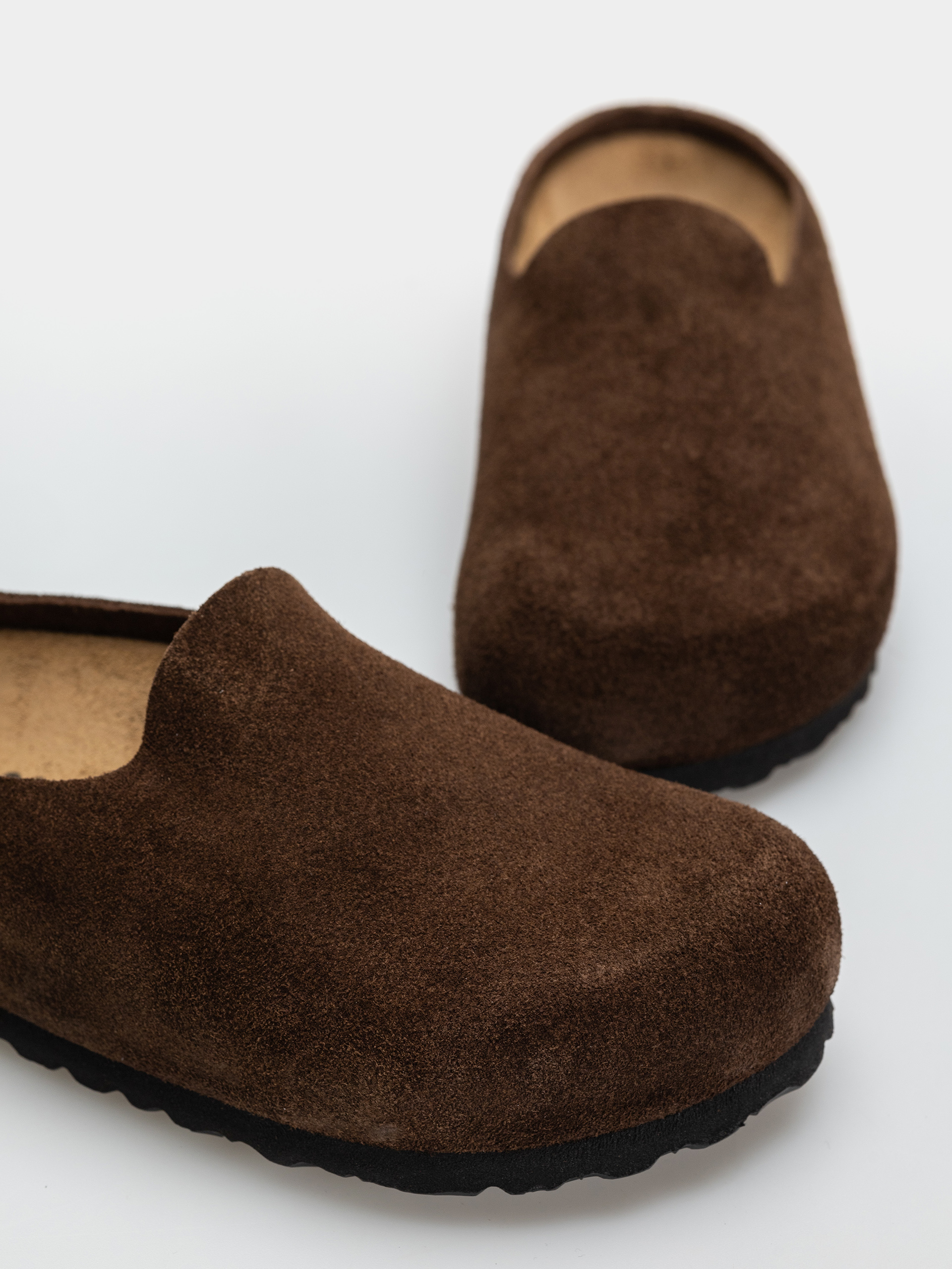 Šľapky Birkenstock Amsterdam Wrapped Suede Leather Narrow (carafe)