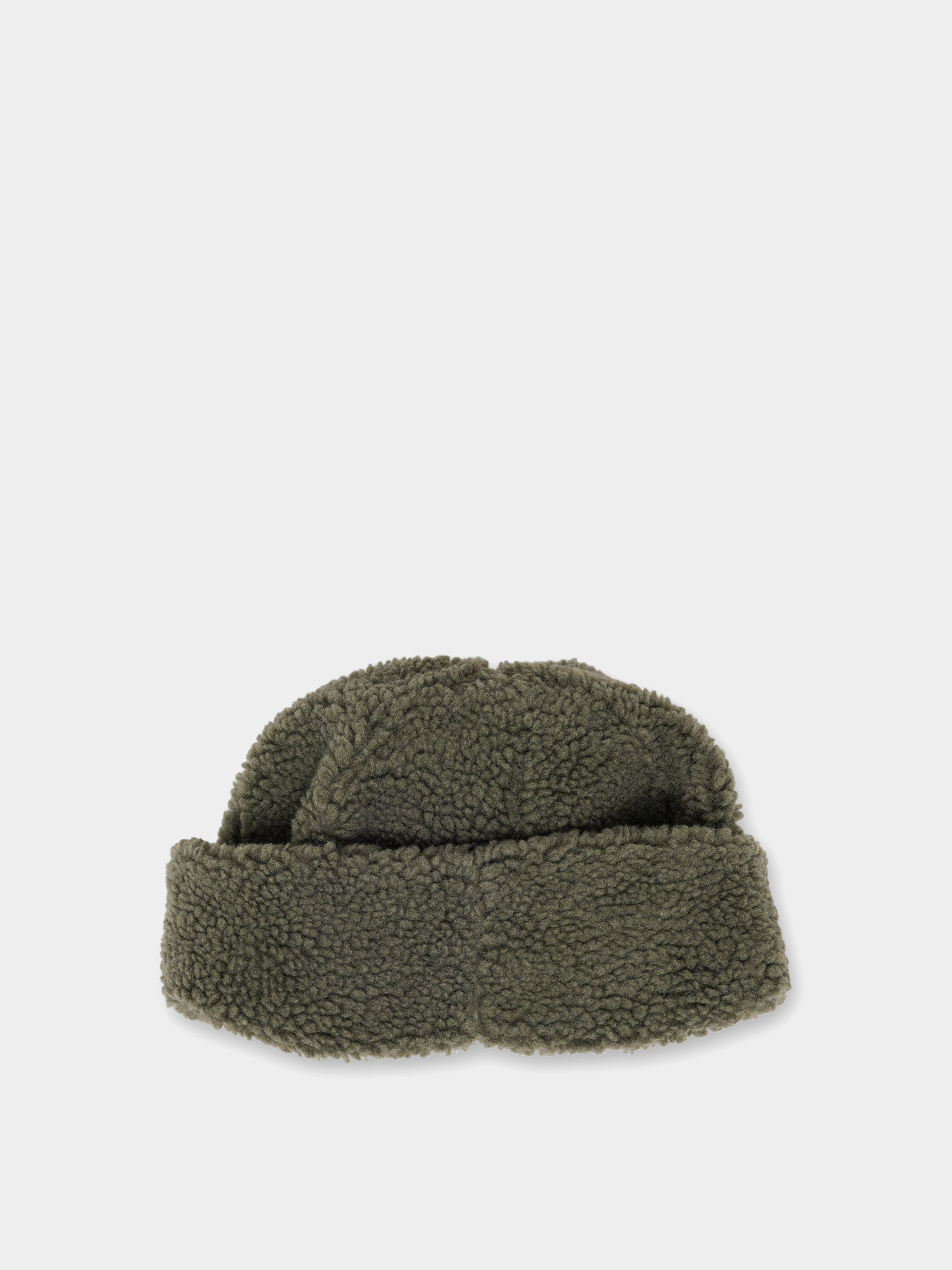 Čiapka Kavu Fur Ball (moss)