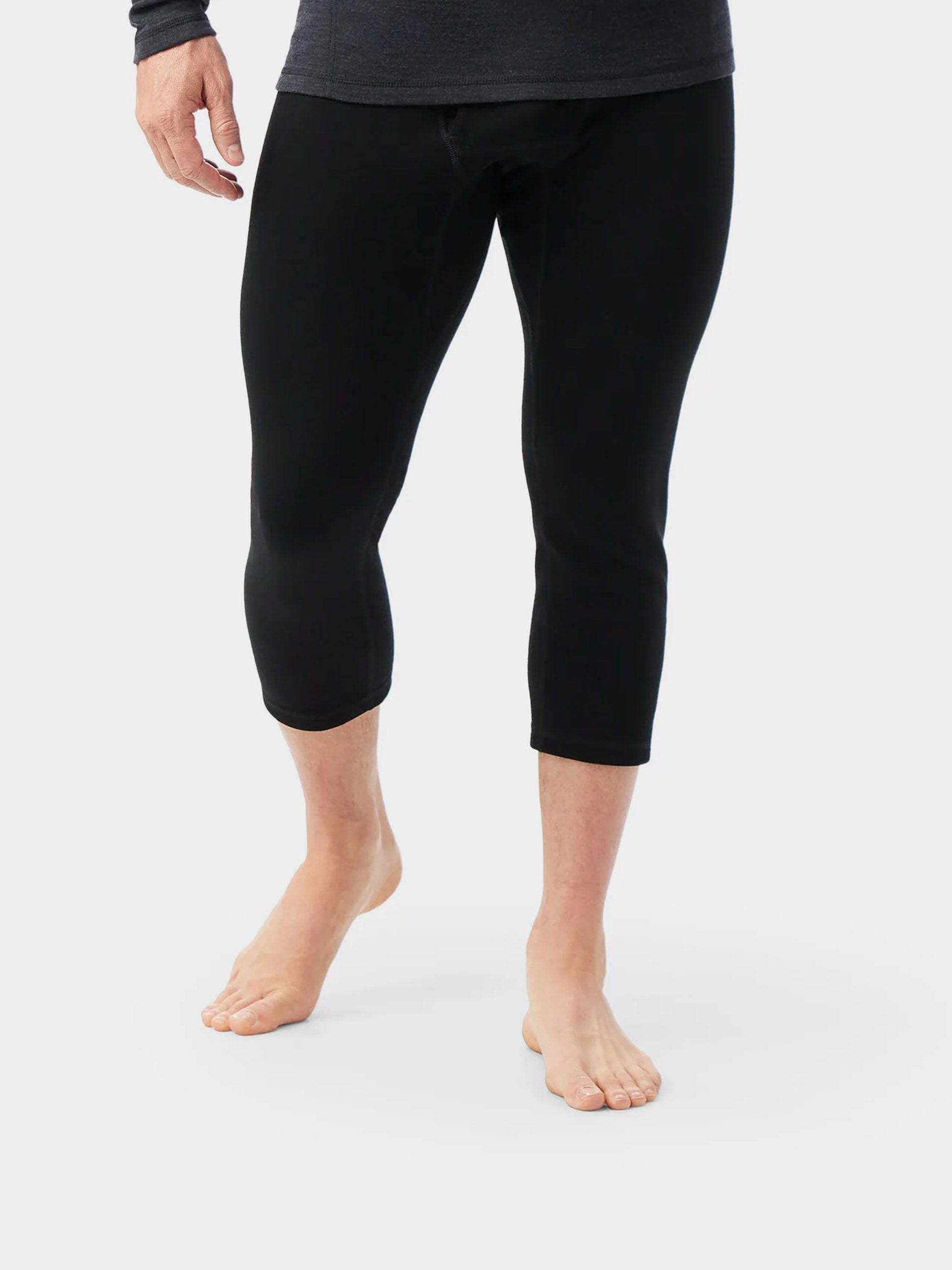 Termolegíny Smartwool Classic Thermal Merino Base Layer 3/4 Boxed (black)