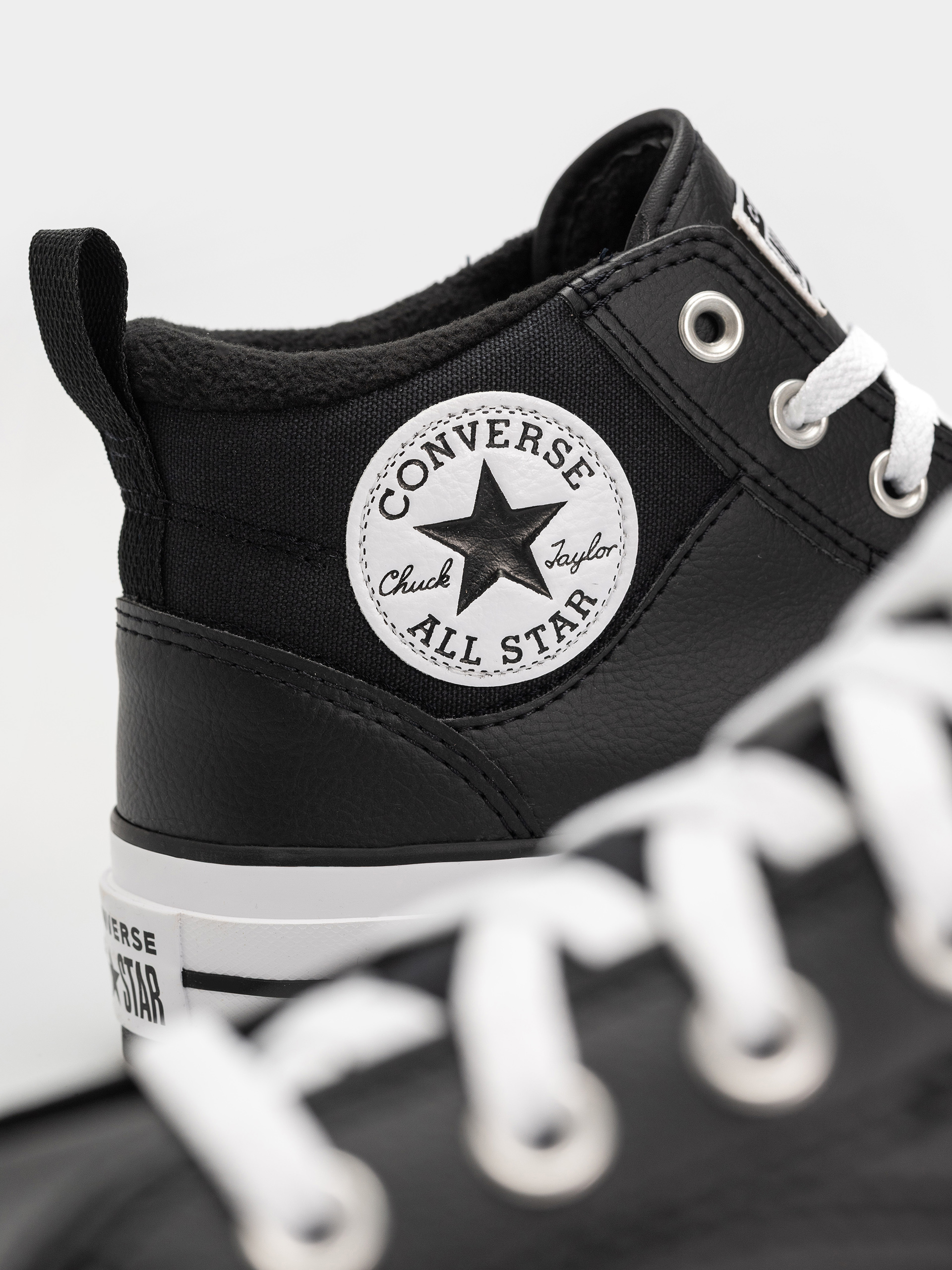 Topánky Converse Chuck Taylor All Star Malden Street Boot Mid (black/black)