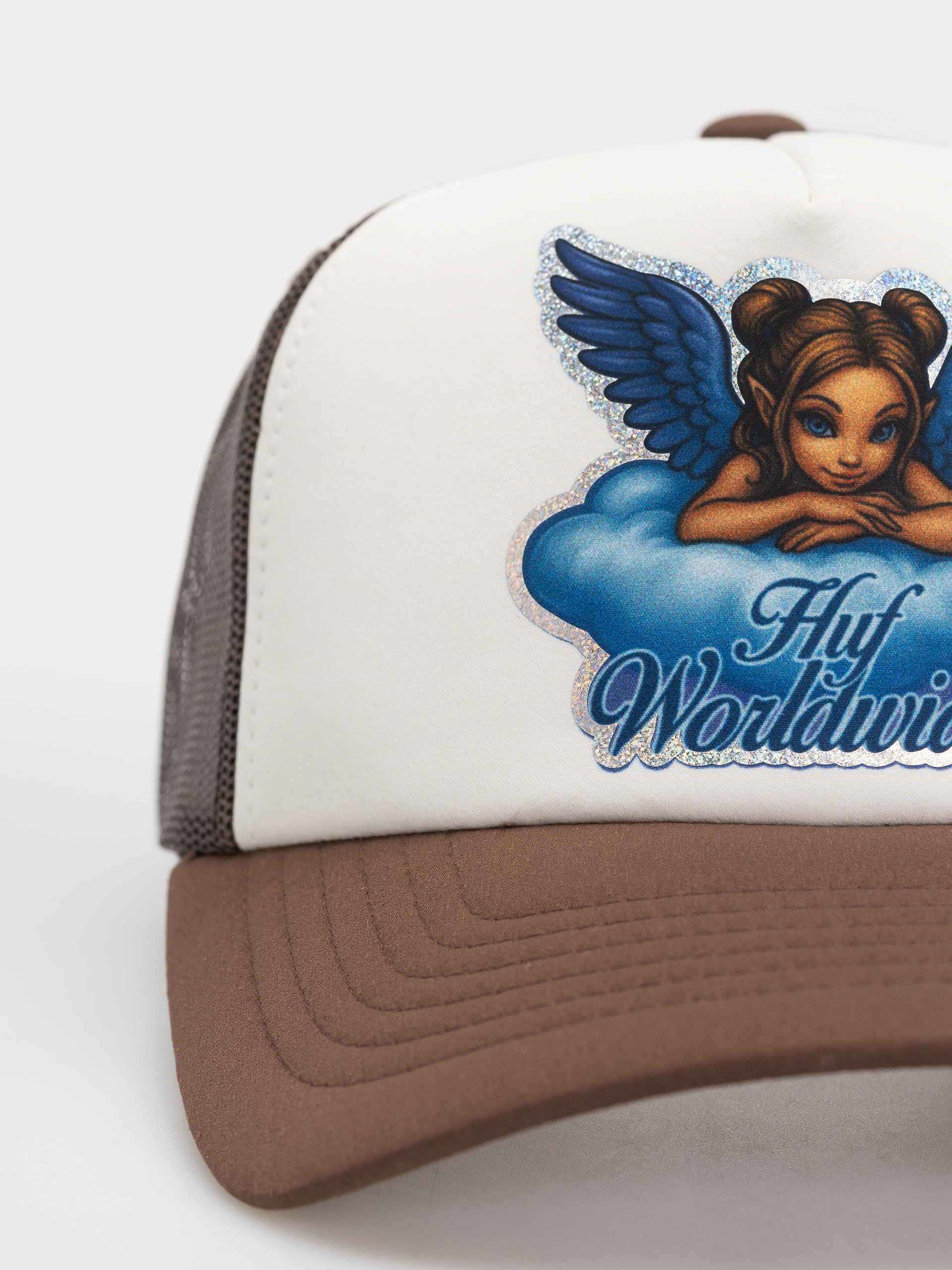 Šiltovka HUF Bliss Trucker (brown)
