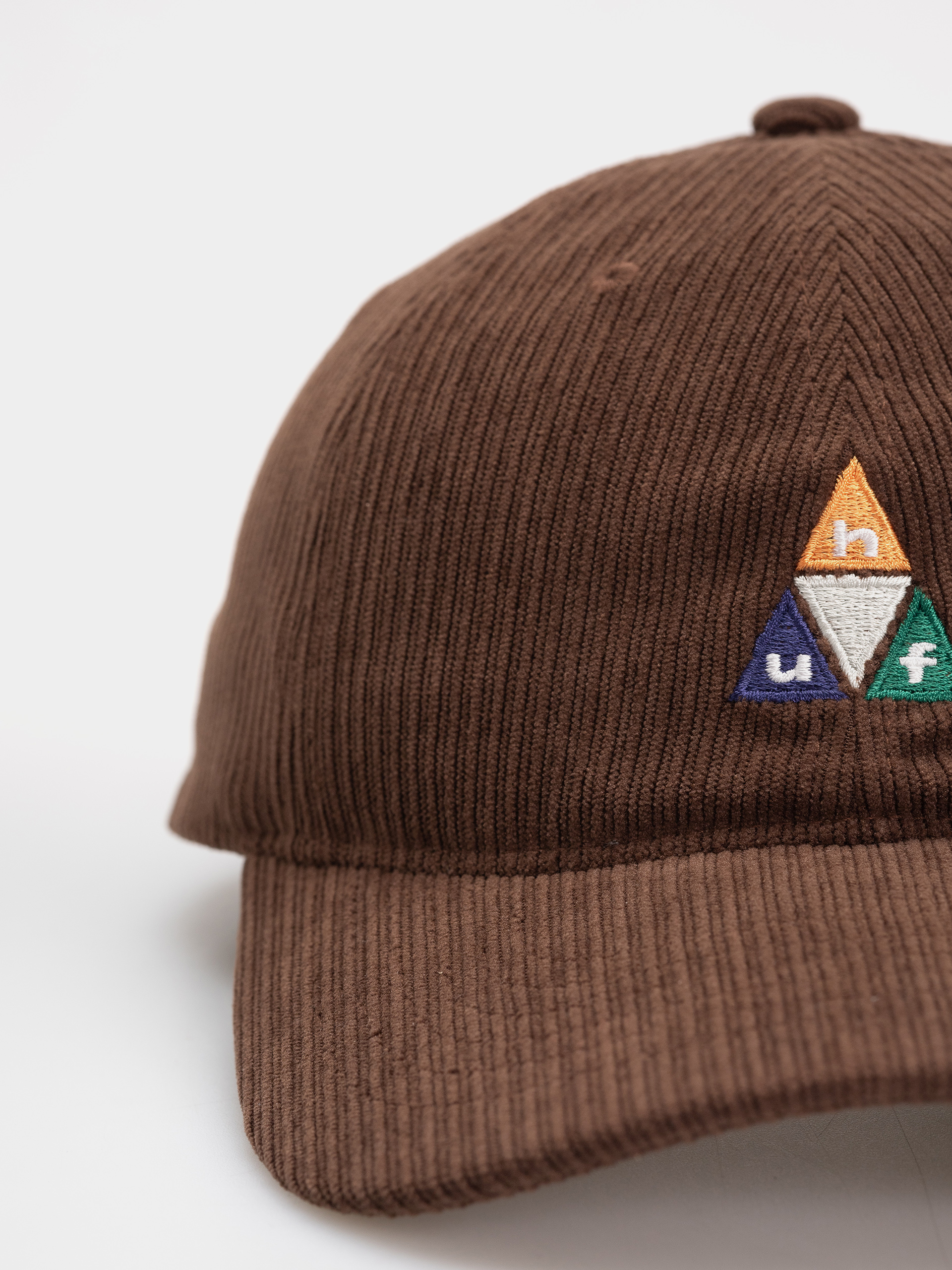 Šiltovka HUF Prism Tt Cord 6 Panel (dark brown)