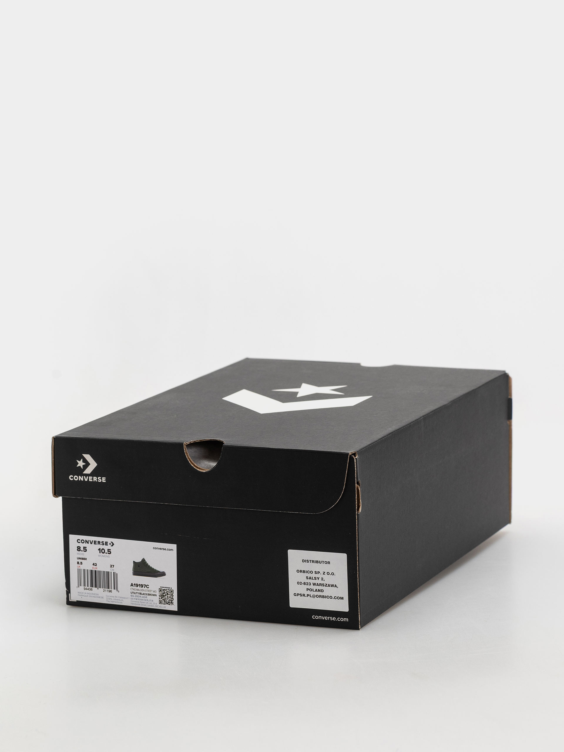 Topánky Converse Chuck Taylor All Star Malden Street Mid (utility/black)