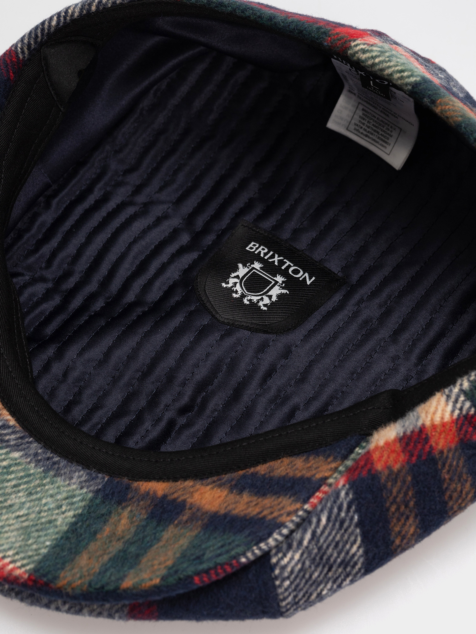 Klobúk so šiltom Brixton Brood Snap Cap (navy/green/red/cream)