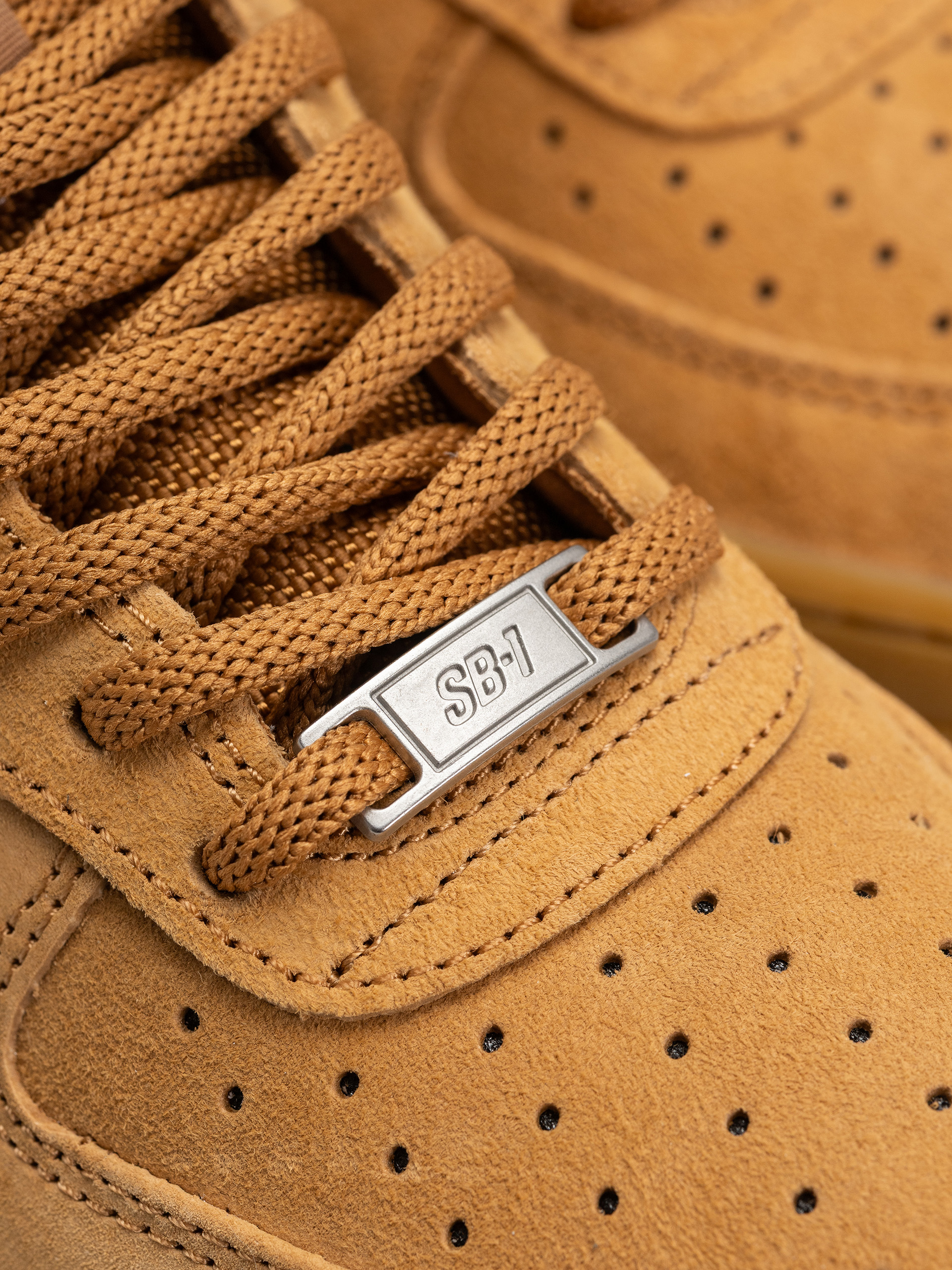 Topánky Nike SB Air Force 1 (flax/flax/black/gum light brown)