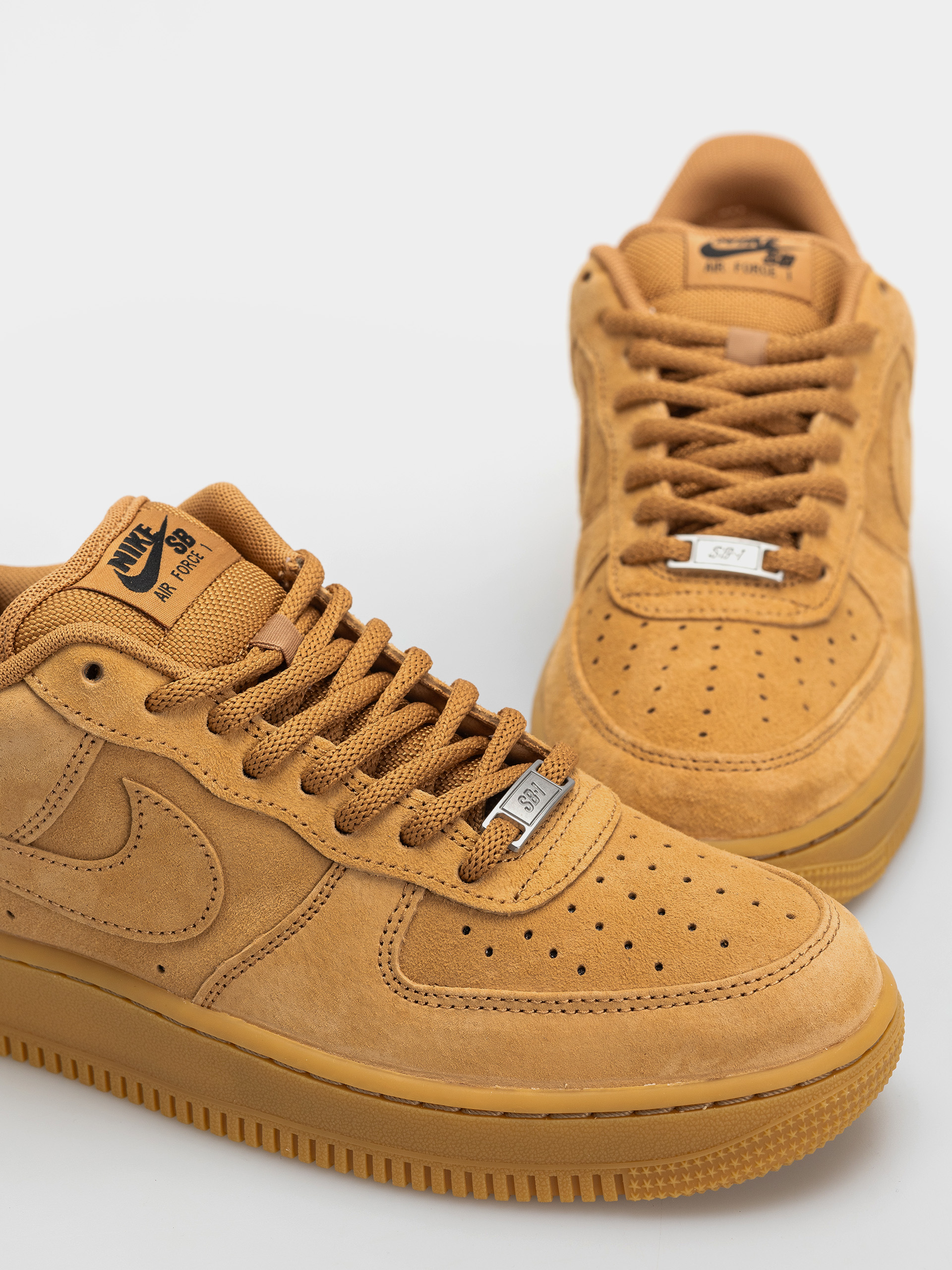 Topánky Nike SB Air Force 1 (flax/flax/black/gum light brown)