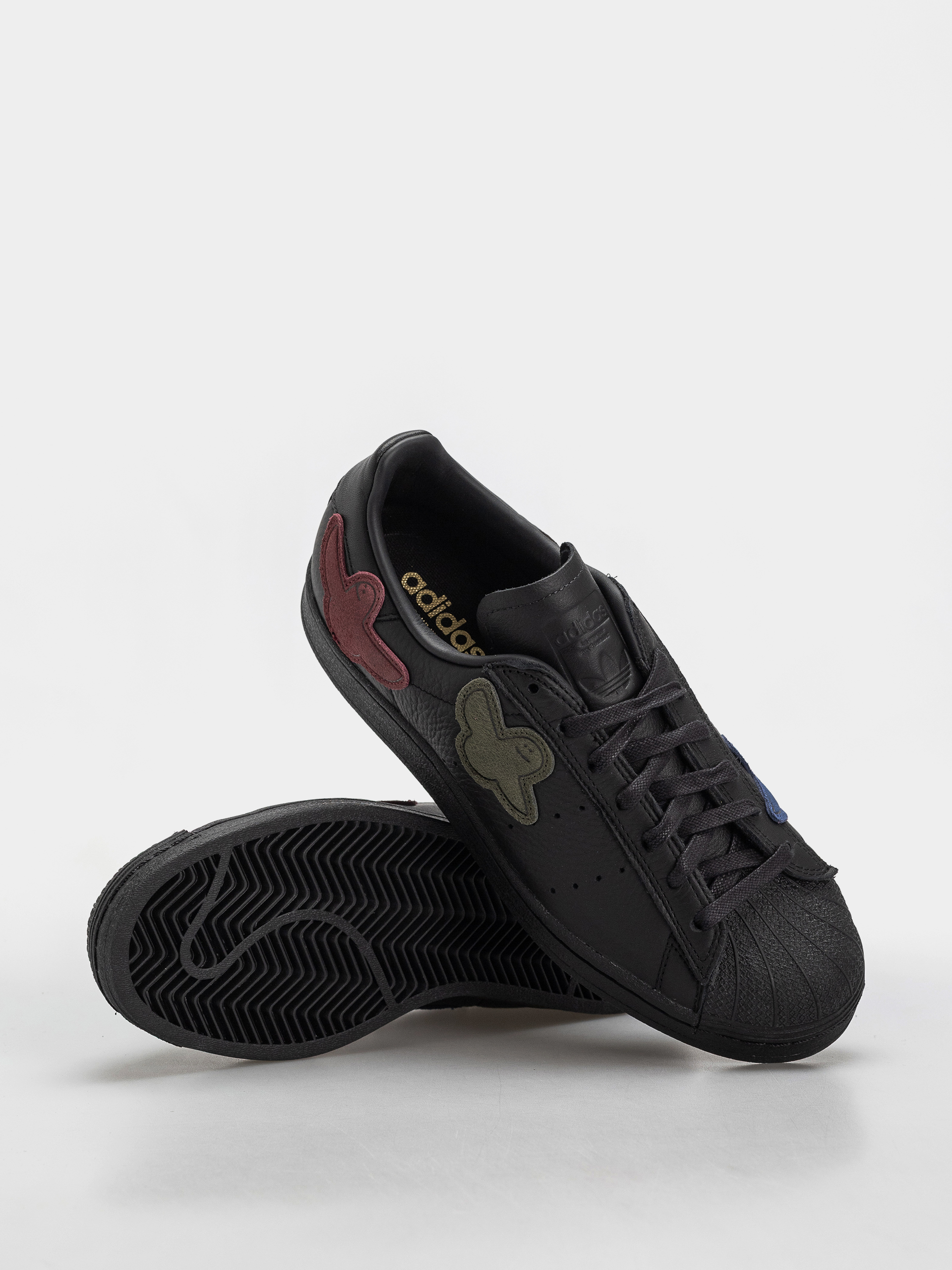 Topánky adidas X Gonz Superstar Adv (cblack/cblack/cblack)