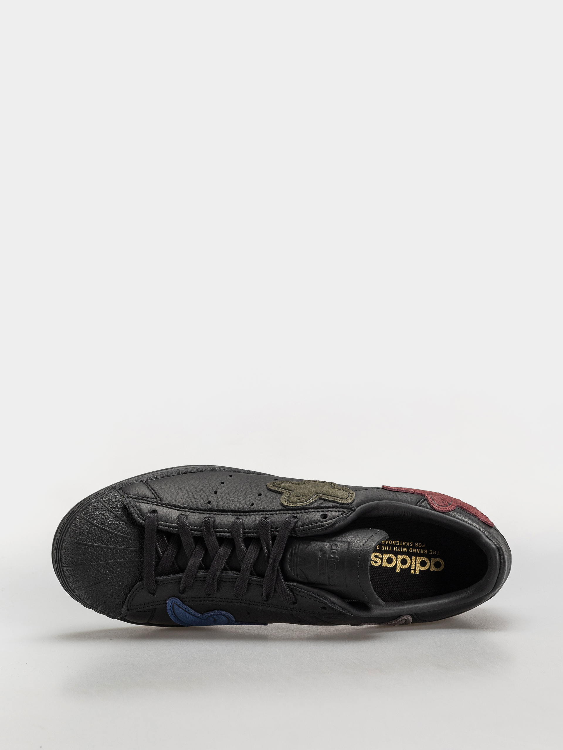 Topánky adidas X Gonz Superstar Adv (cblack/cblack/cblack)